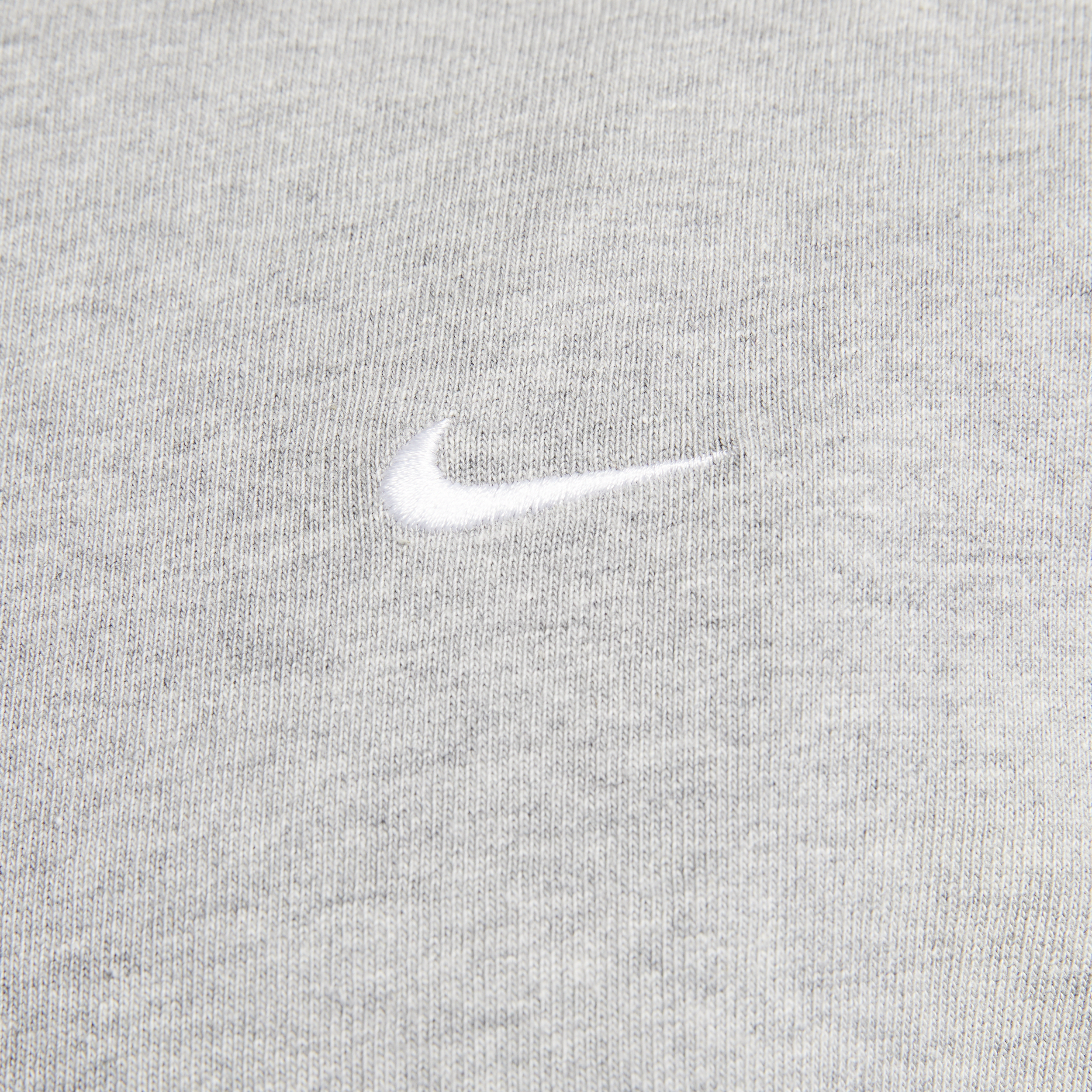 Nike Solo Swoosh Herentop met lange mouwen Grijs