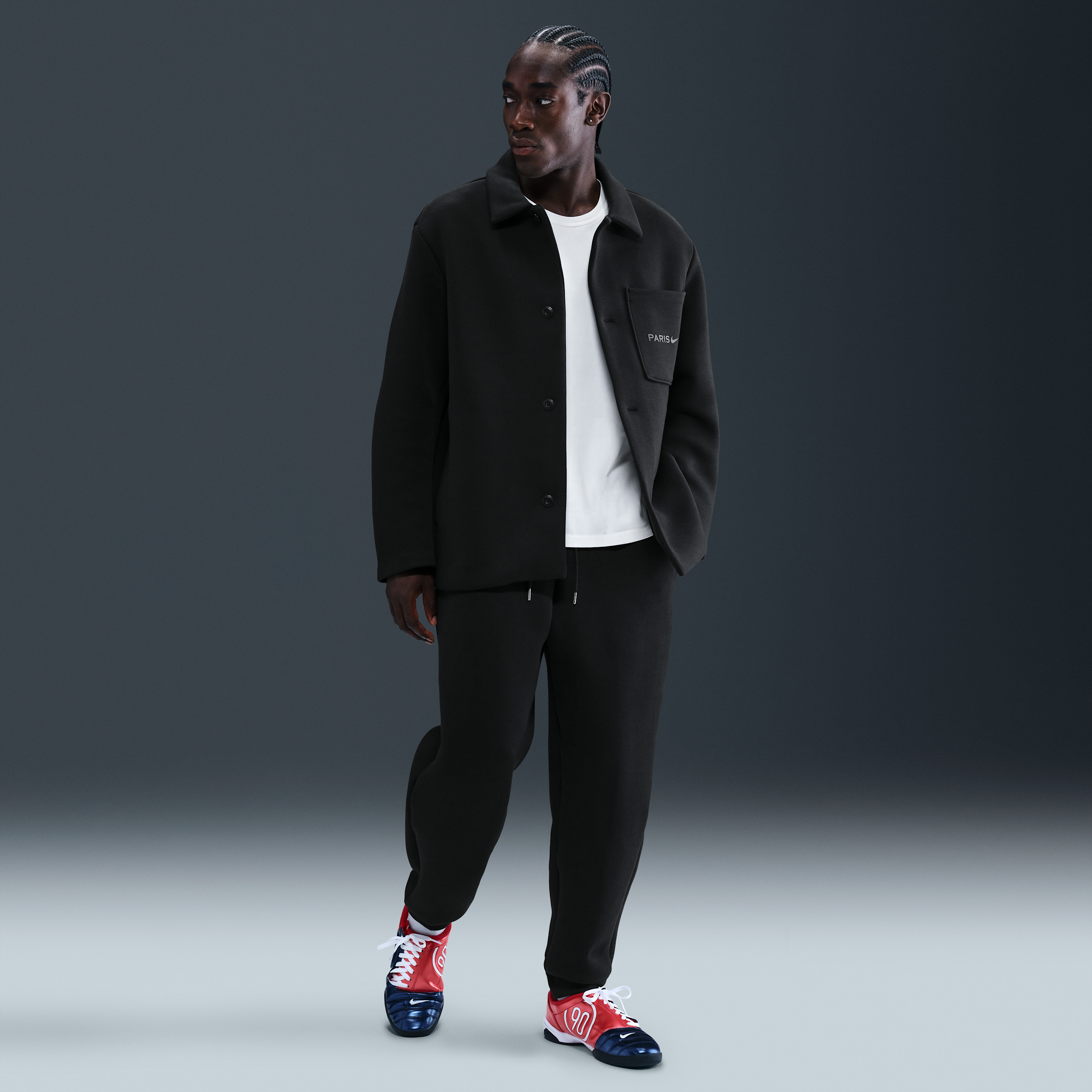 Pantaloni da calcio Nike Paris Saint-Germain Tech Fleece – Uomo - Nero