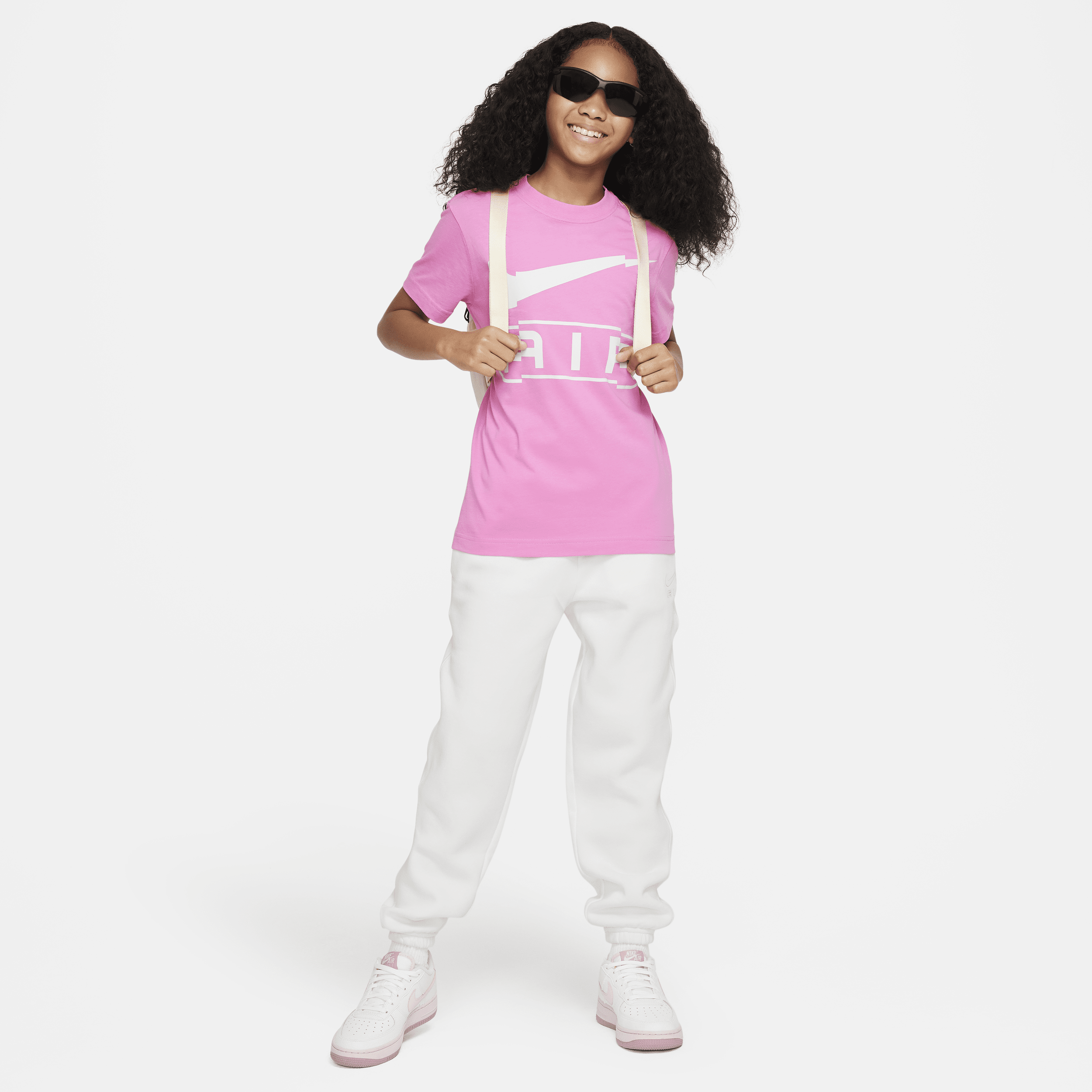 Nike Sportswear T-shirt voor meisjes Roze