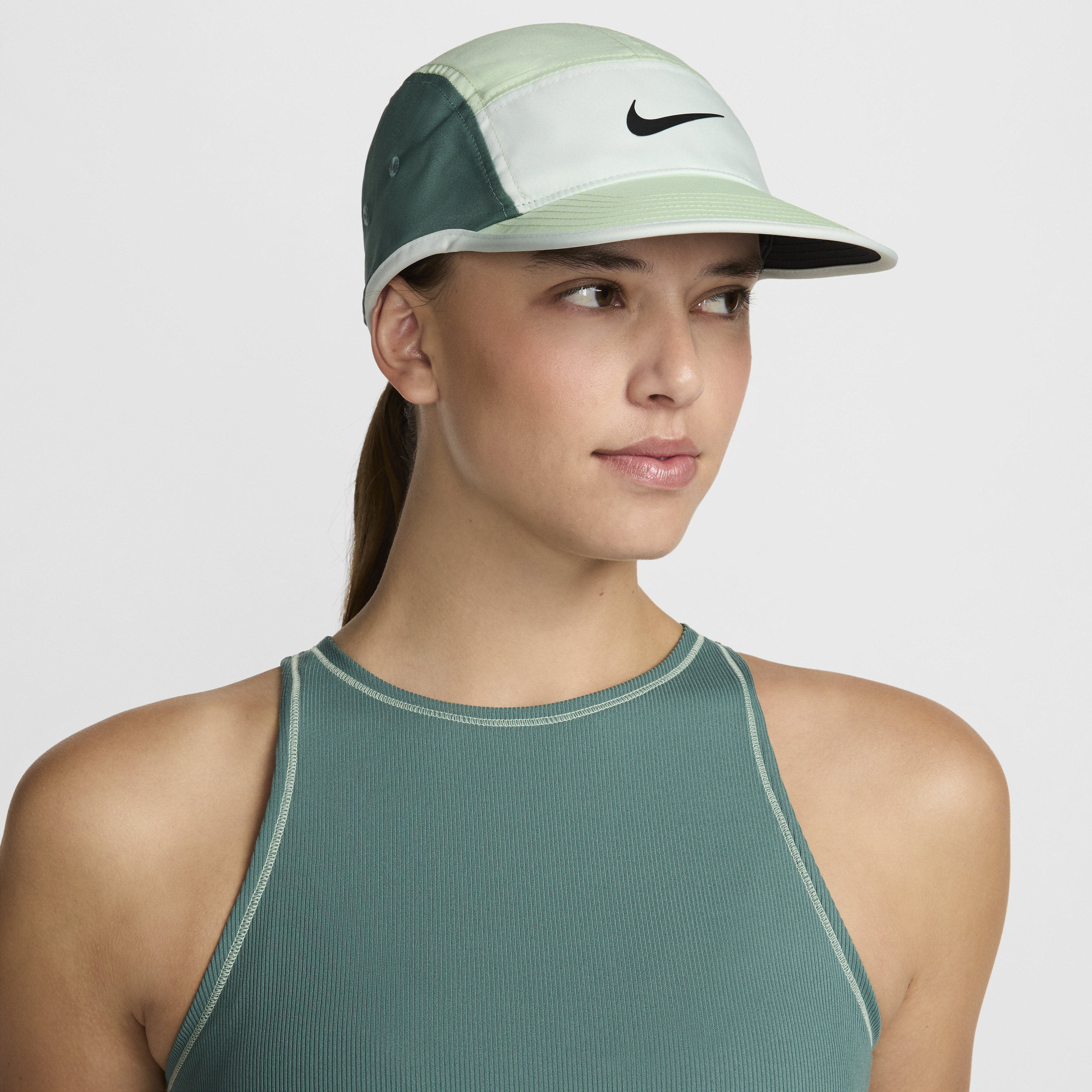 Casquette Swoosh sans structure Nike Dri-FIT Fly - Vert