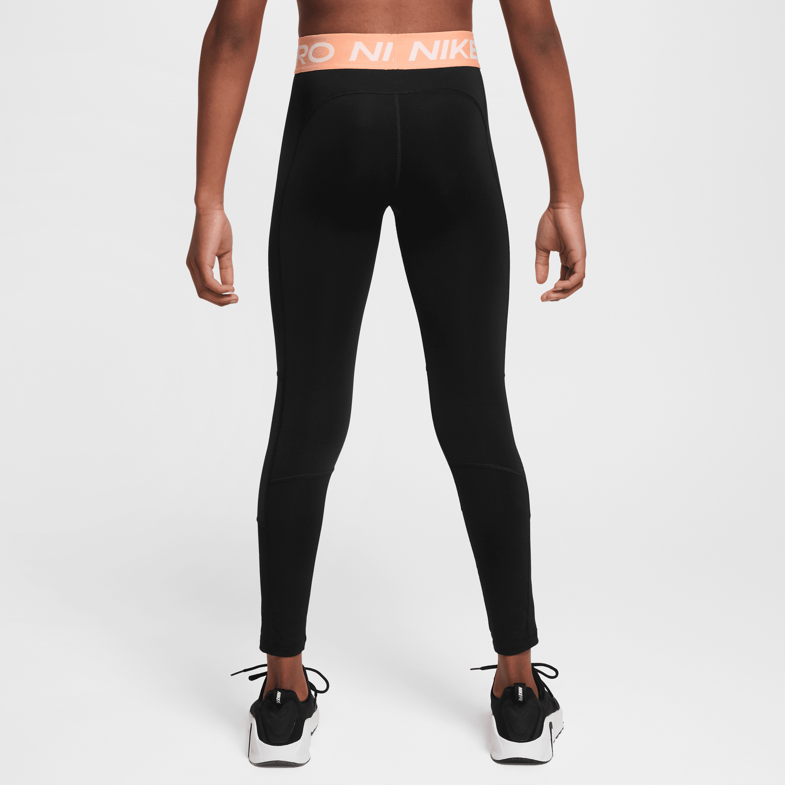 Thumbnail - Nike Pro Dri-FIT Leggings für ältere Kinder (Mädchen) - Schwarz