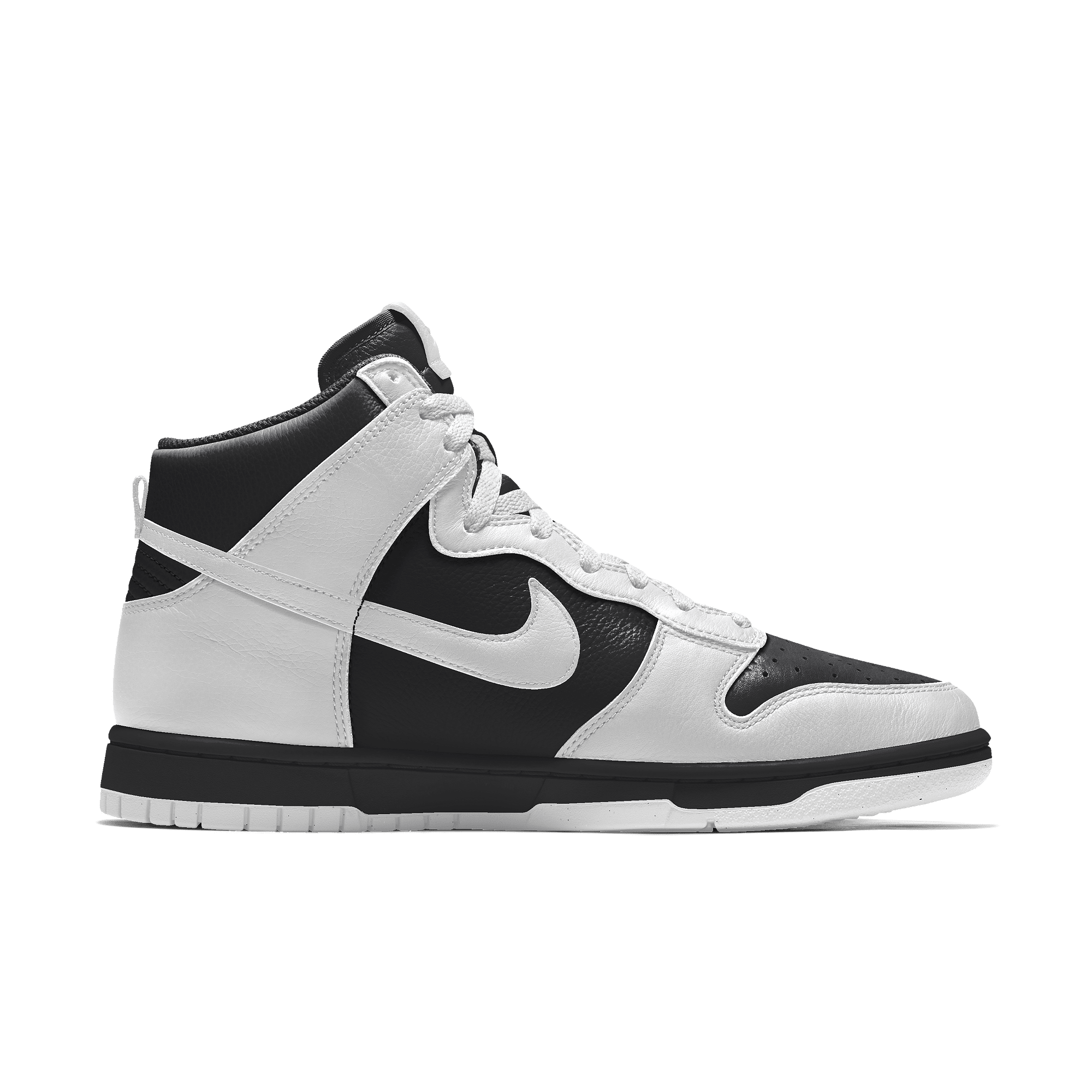 Chaussure personnalisable Nike Dunk High By You pour femme - Noir - 5835981658