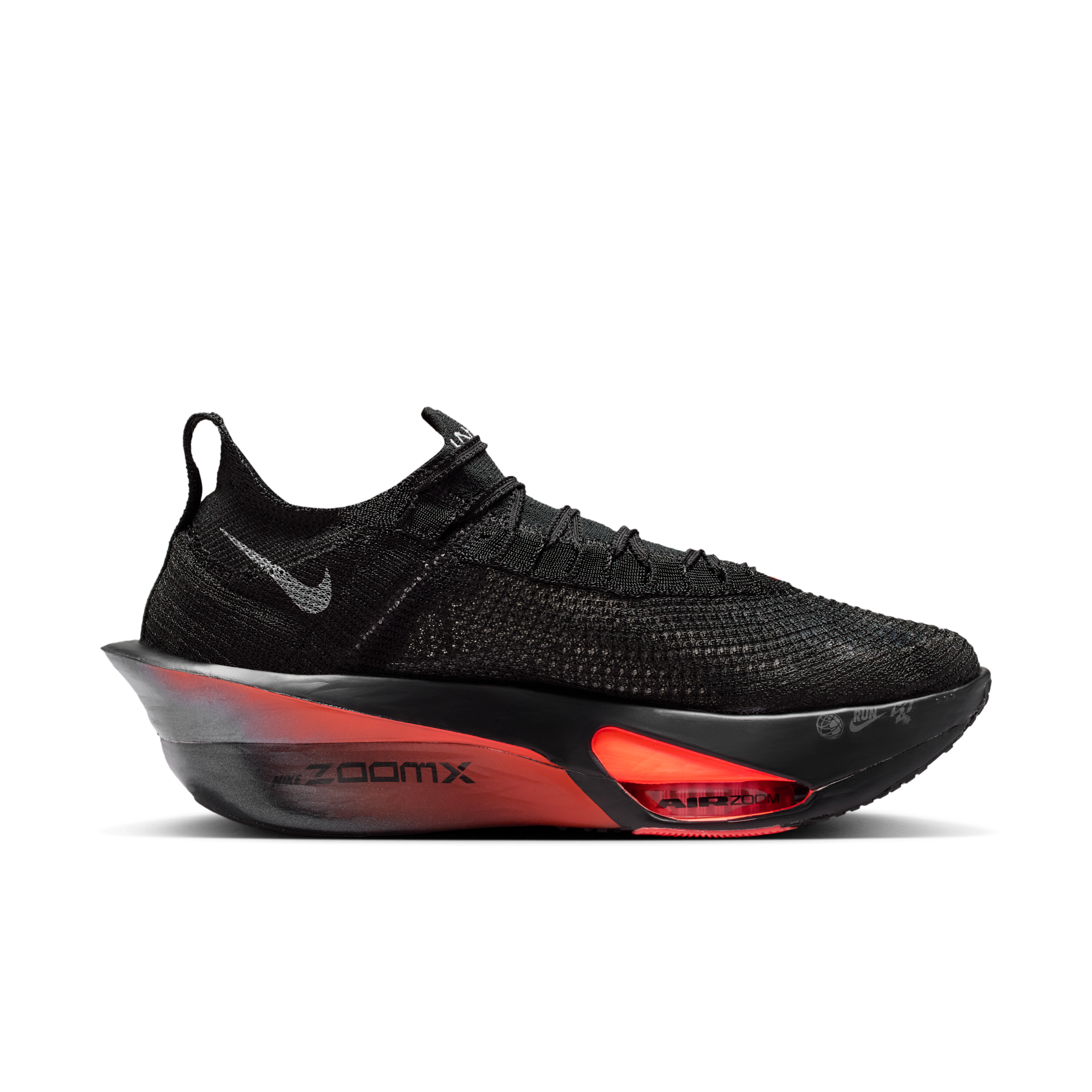Nike Men's Alphafly Next% Sneaker Black/Crimson/Iron Grey - IR1996-001