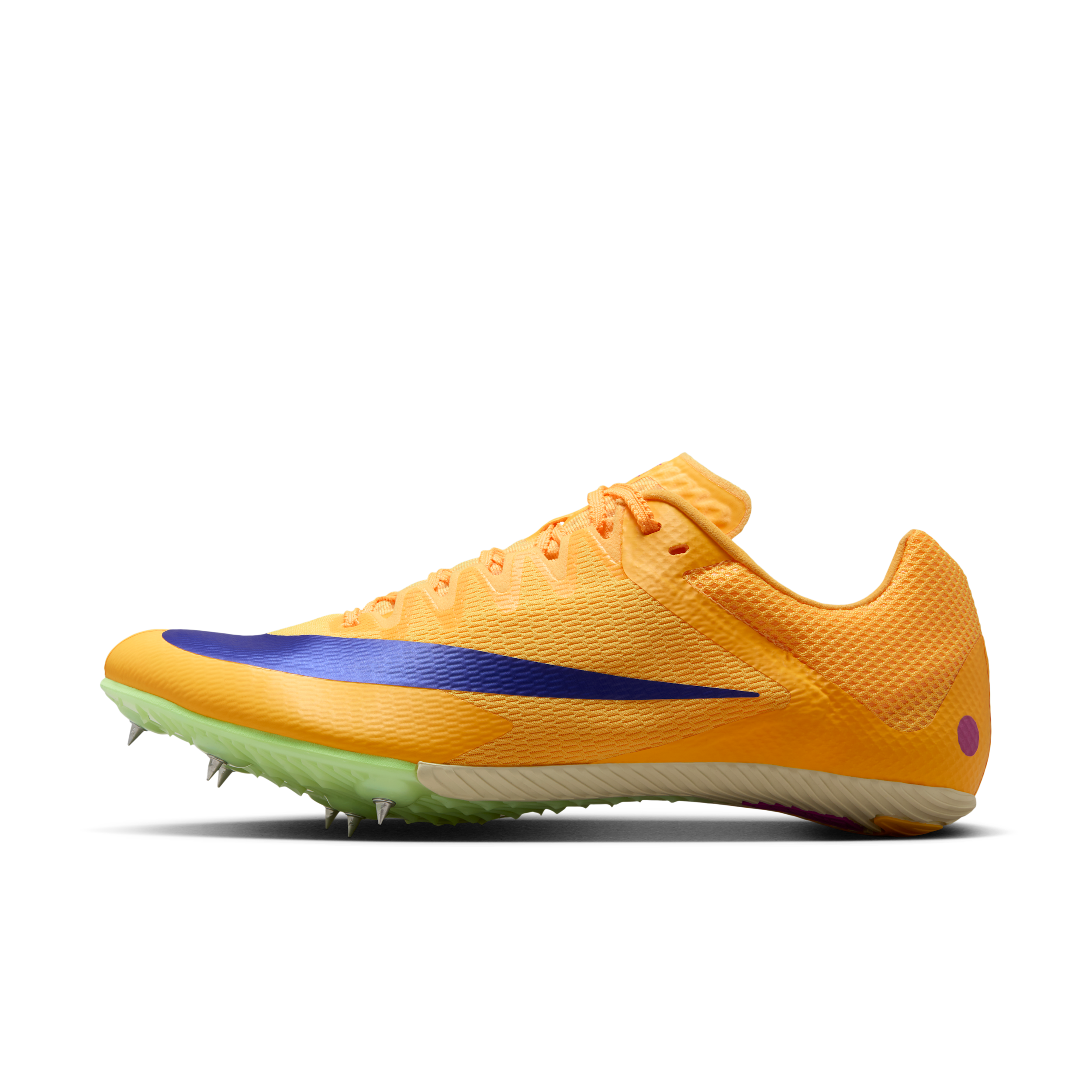 Chaussure de sprint à pointes Nike Zoom Rival Sprint - Jaune promotion