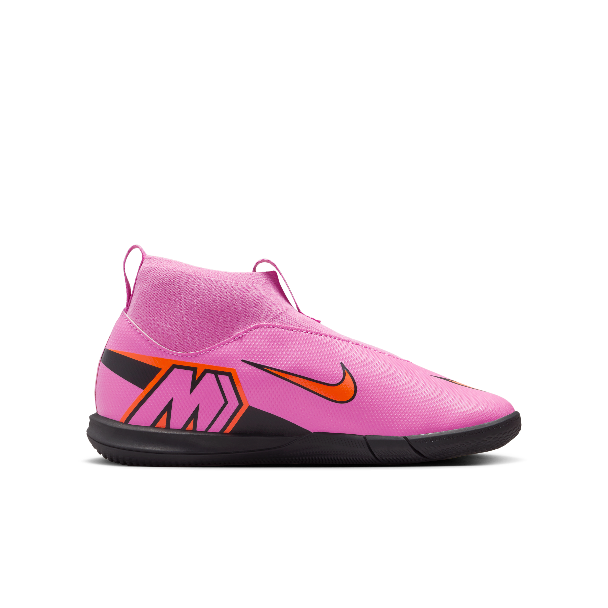 Thumbnail - Nike Jr. Mercurial Superfly 10 Academy IC High-Top-Fußballschuh (jüngere/ältere Kinder) - Pink