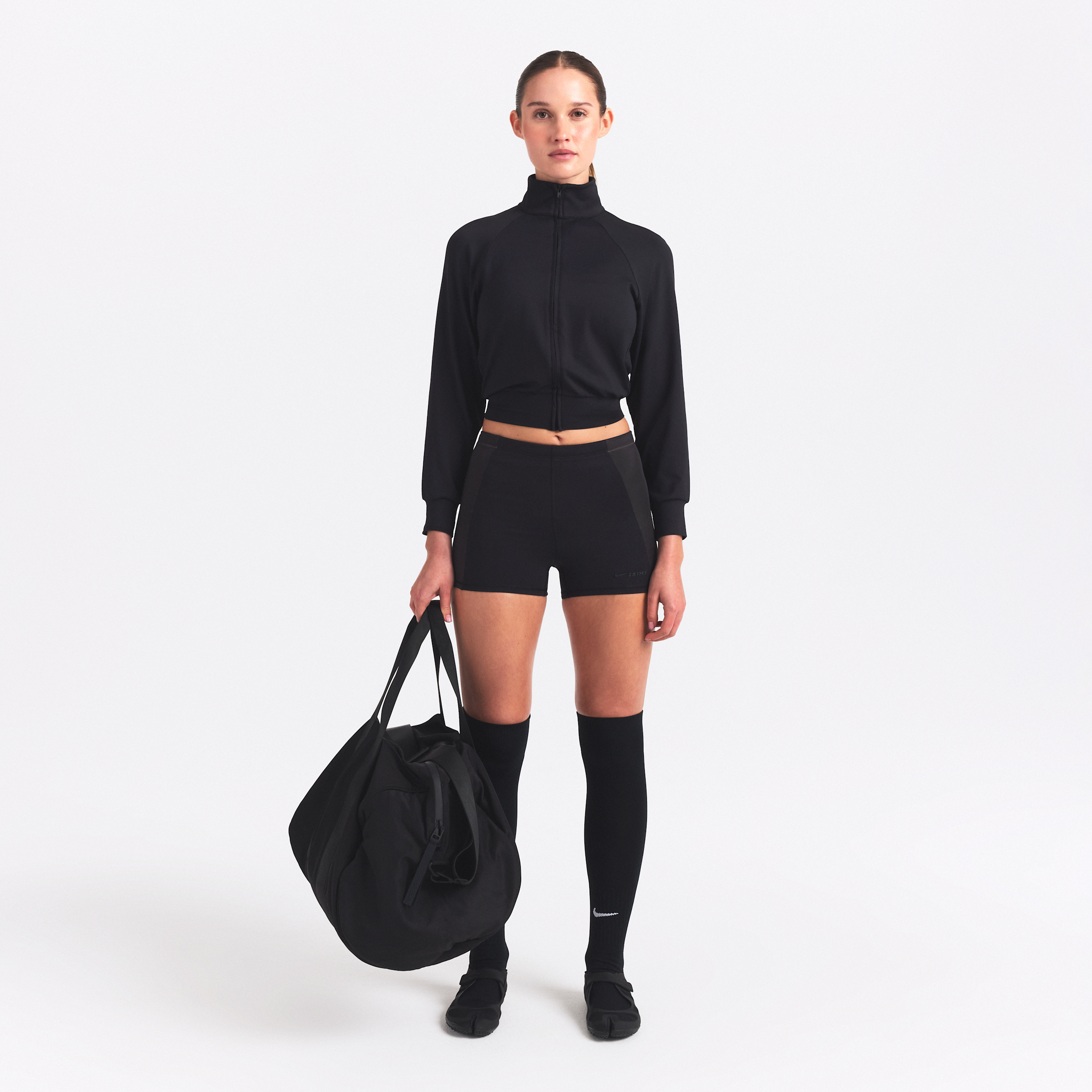 Shorts NikeSKIMS Matte Shine Mix 5 cm – Donna - Nero