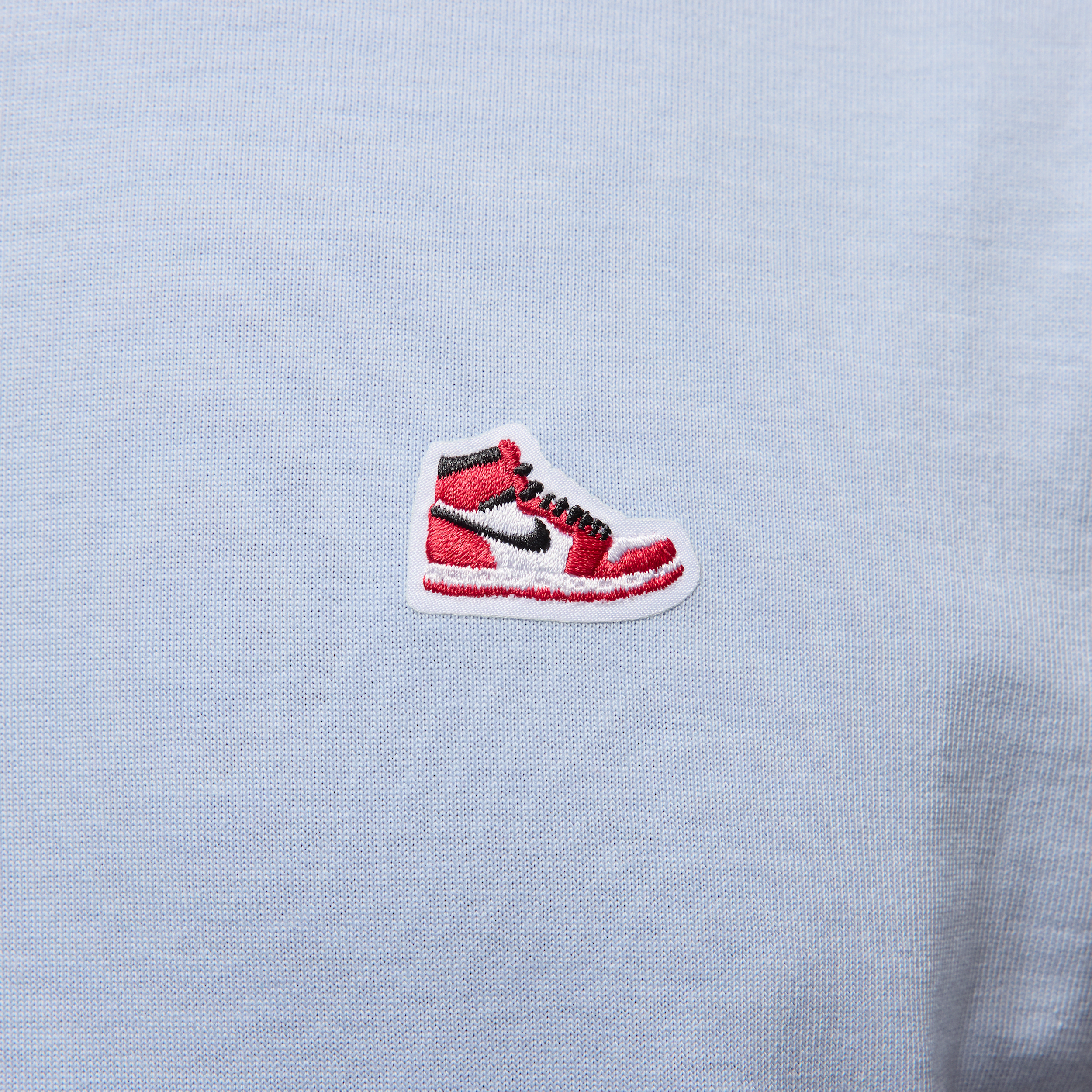 T-shirt à écusson sneaker Jordan pour homme - Bleu