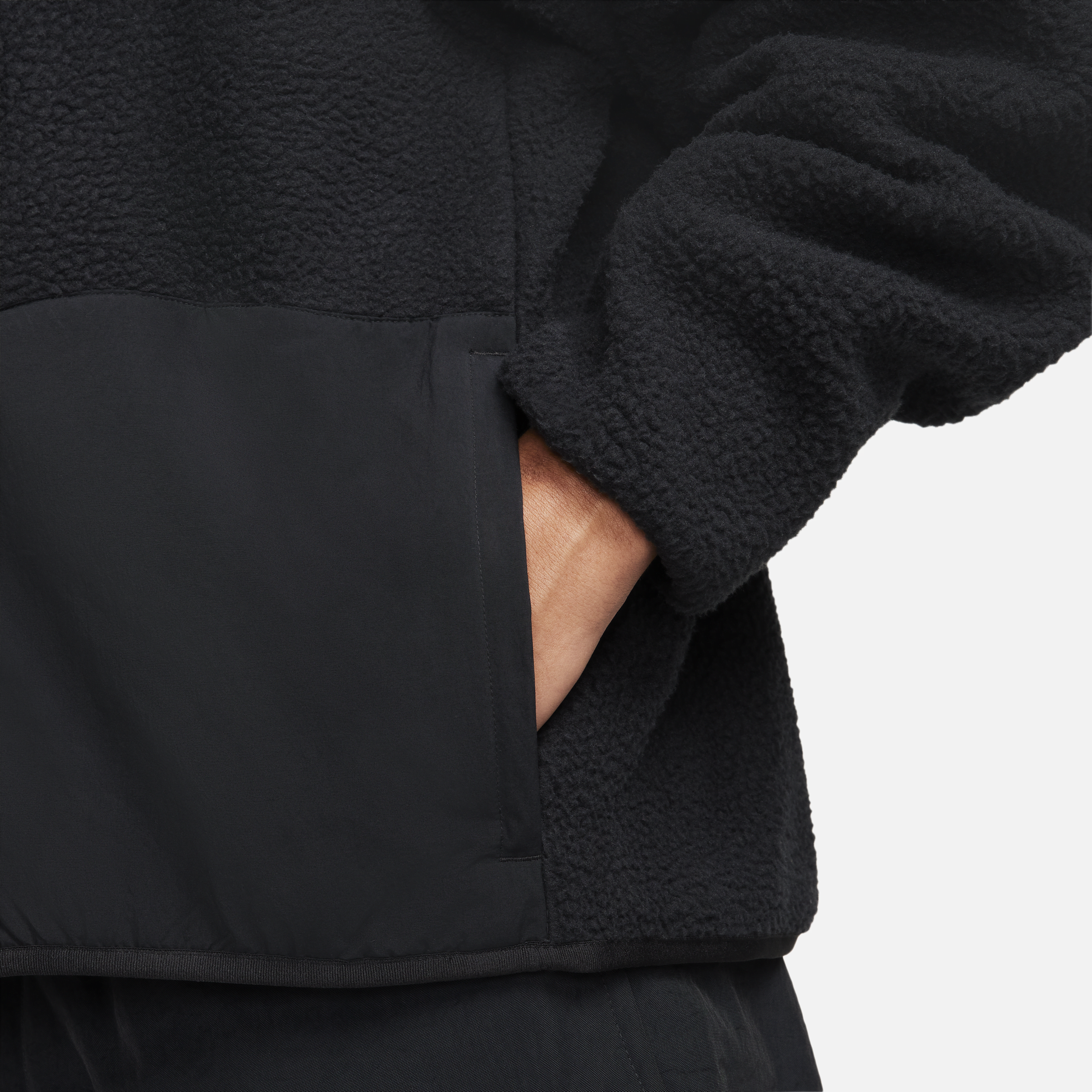 Nike Club Fleece winters jack voor heren Zwart