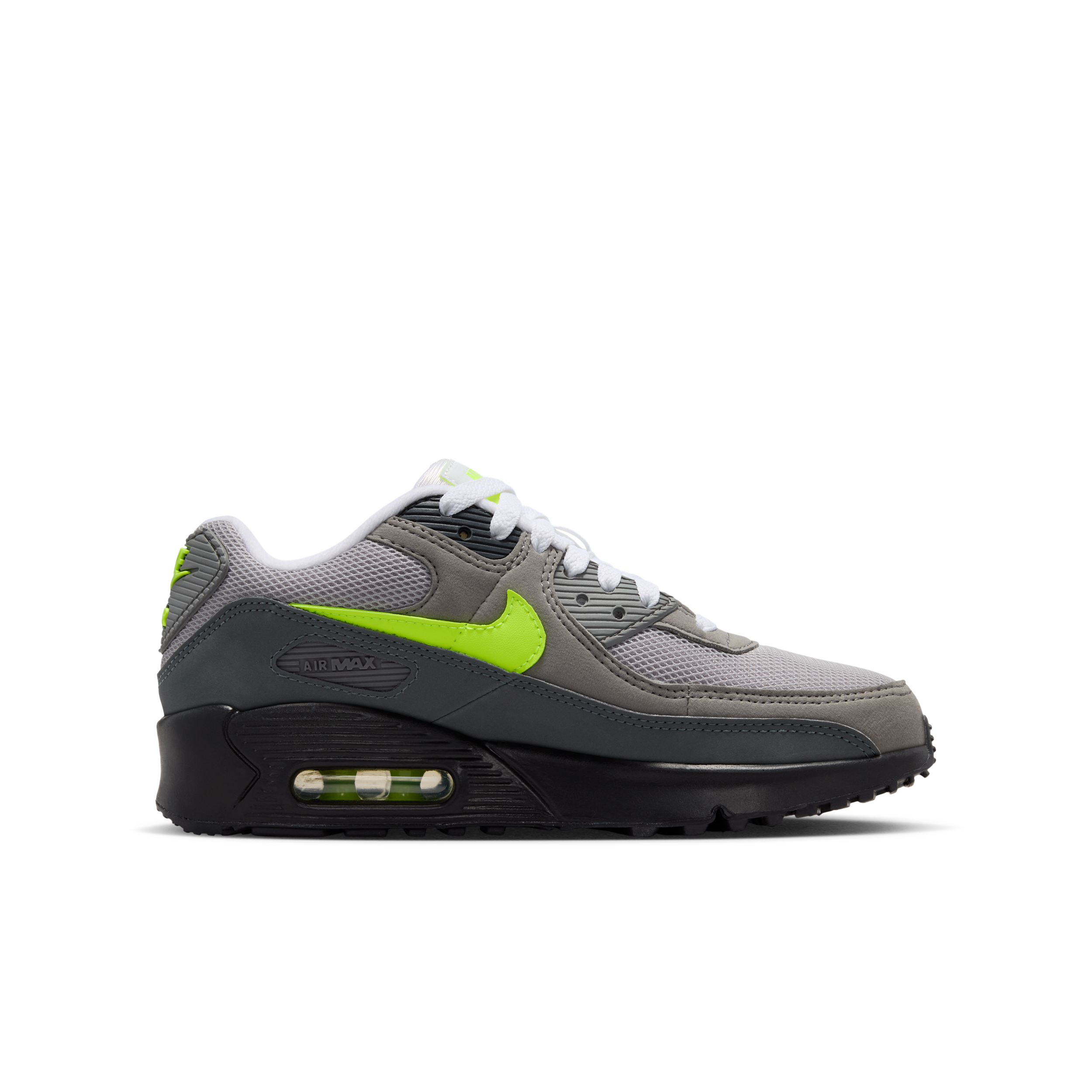 Thumbnail - Nike Air Max 90 Schuh (ältere Kinder) - Schwarz