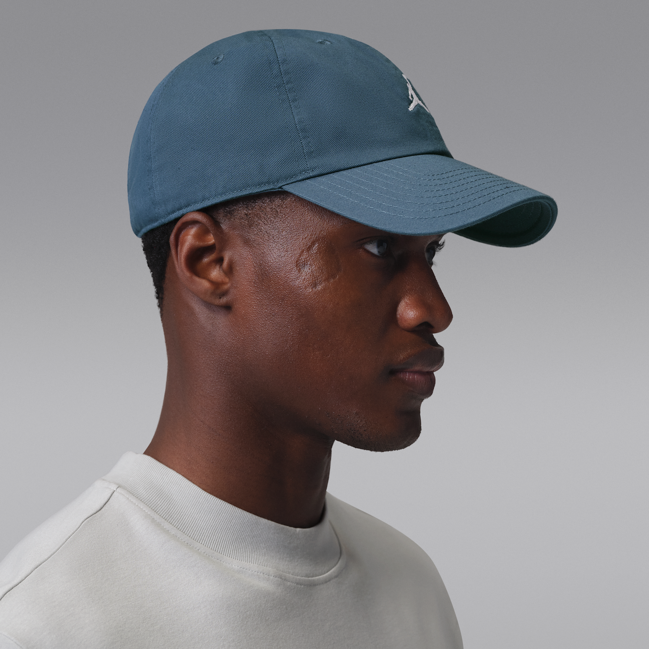 Thumbnail - Jordan Club unstrukturierte Cap mit gebogenem Schirm - Blau