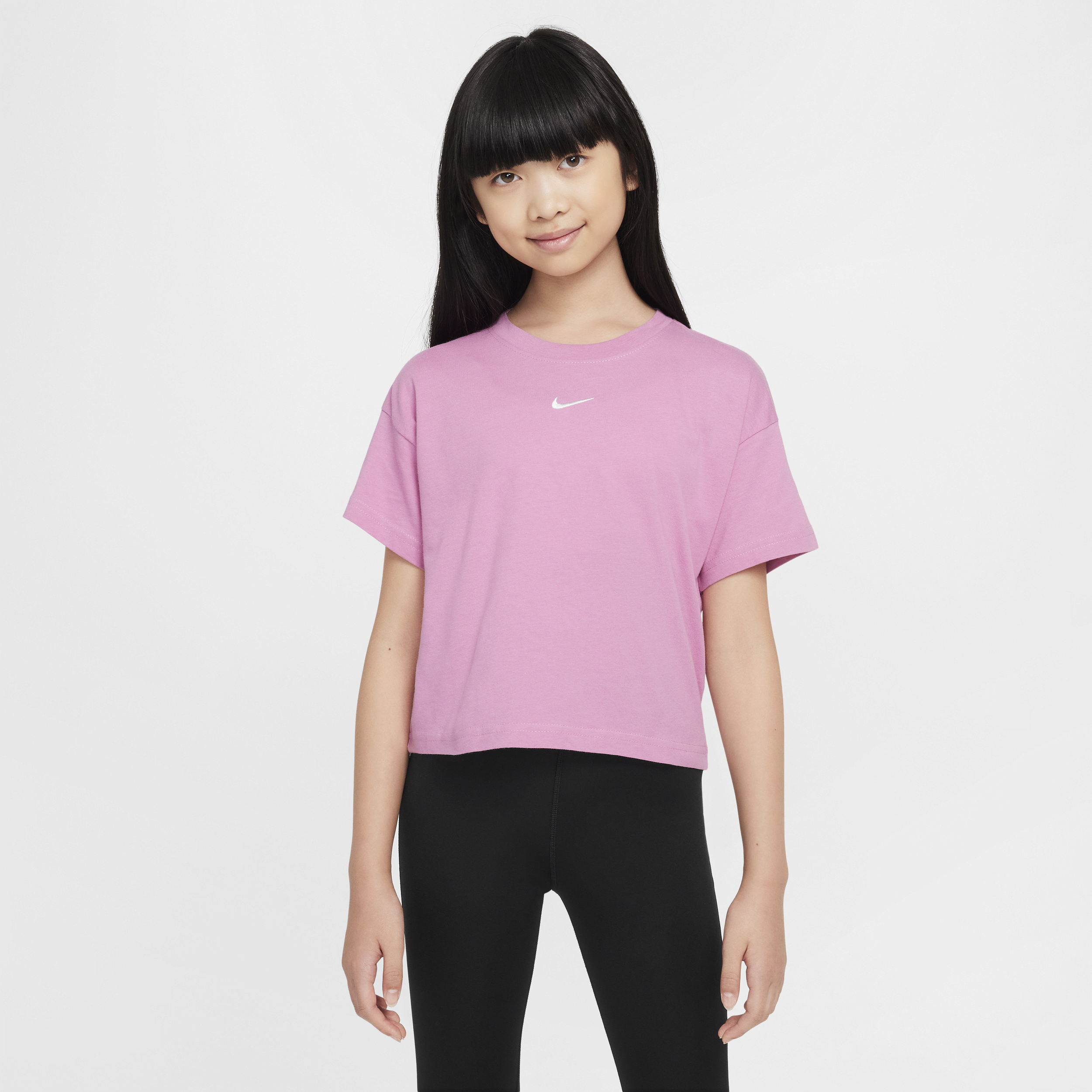 Nike Sportswear Essential T-shirt voor meisjes - Roze