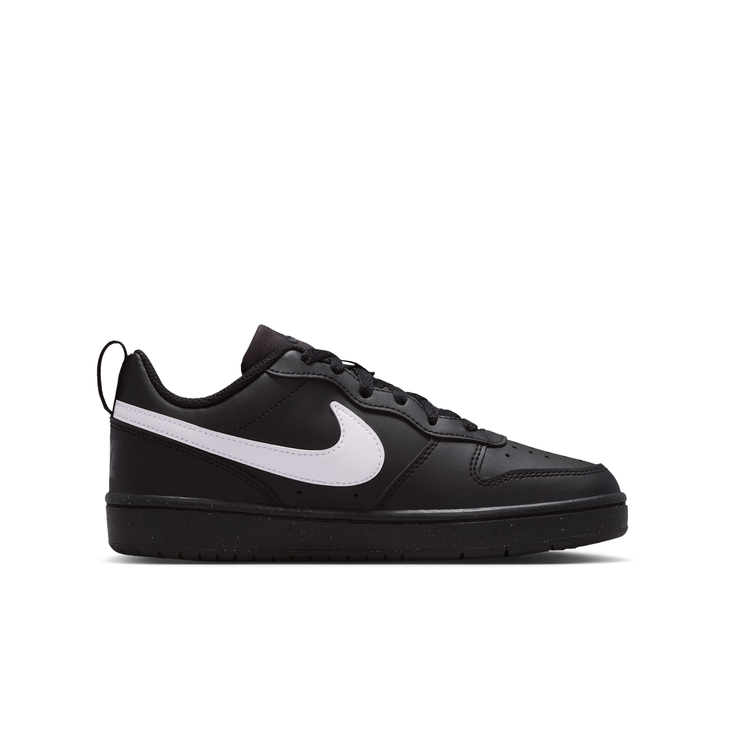 Sapatilhas Nike Court Borough Low Recraft Júnior - Preto - DV5456-013
