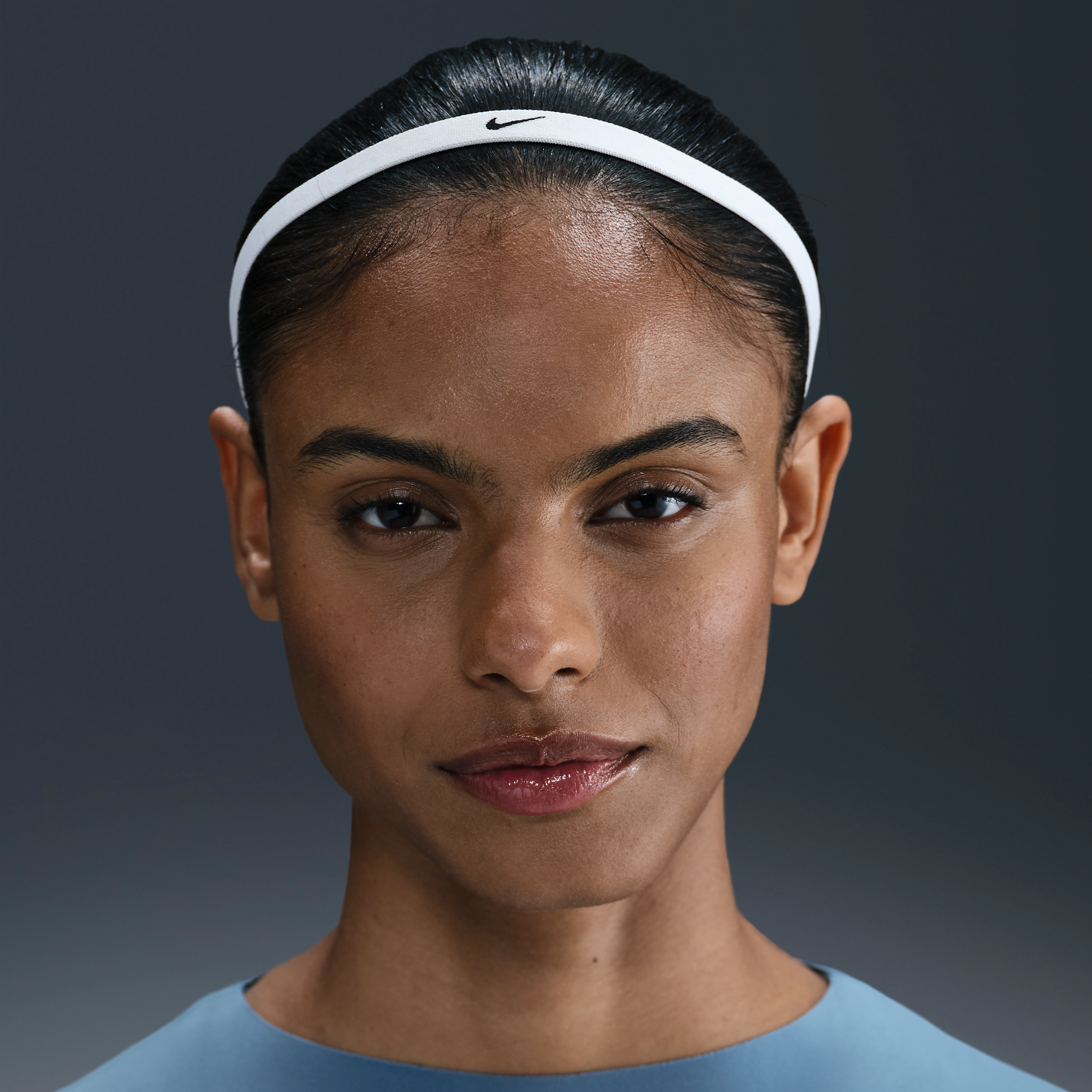 Nike Flex hoofdbanden (6 stuks) Wit