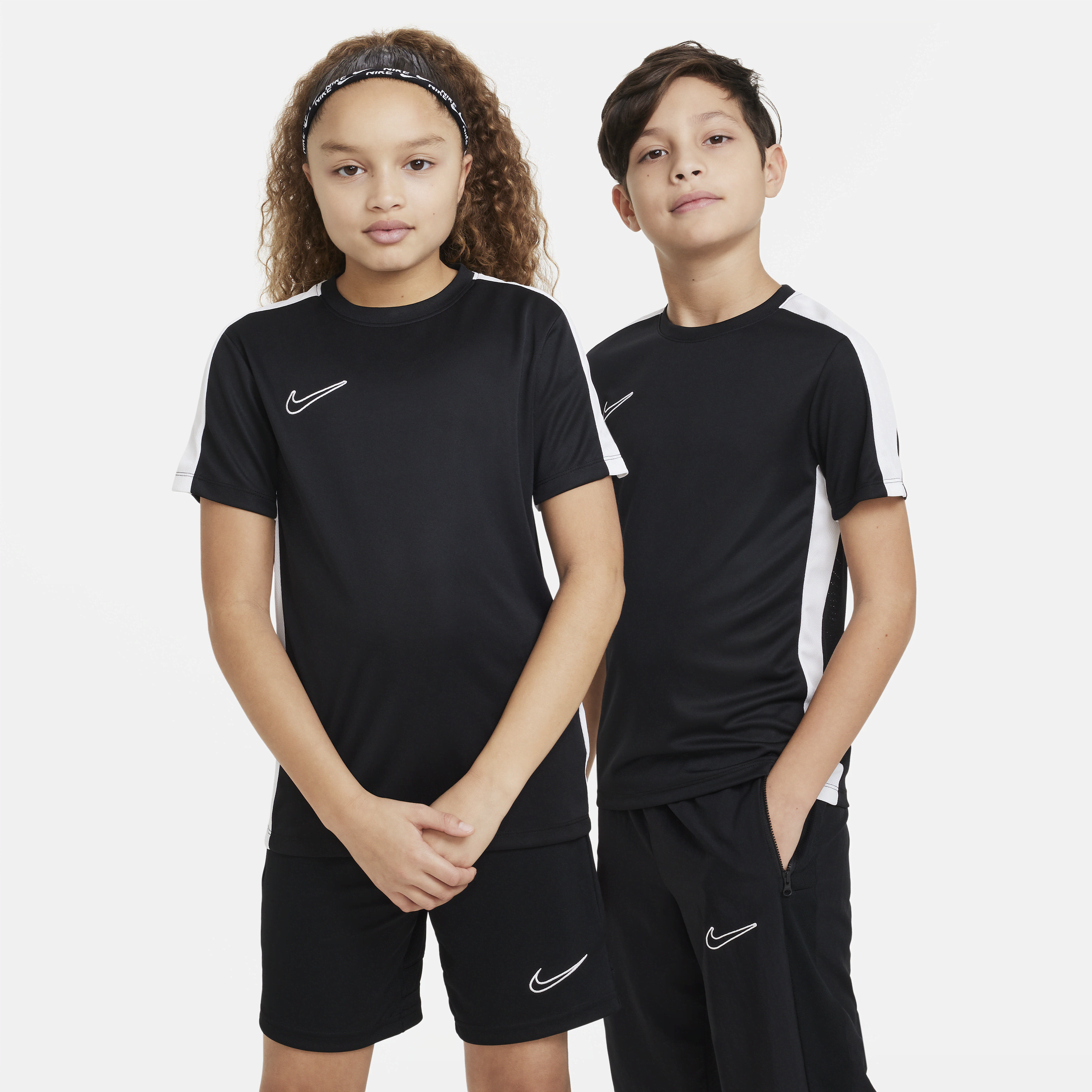 Haut de foot Nike Dri-FIT Academy pour enfant - Noir