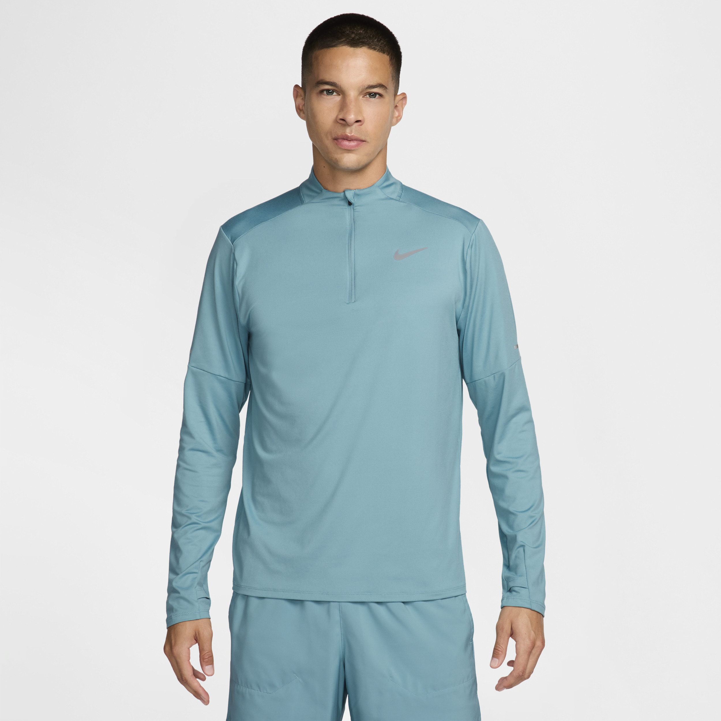 Thumbnail - Nike Dri-FIT-Laufoberteil mit Halbreißverschluss für Herren - Blau