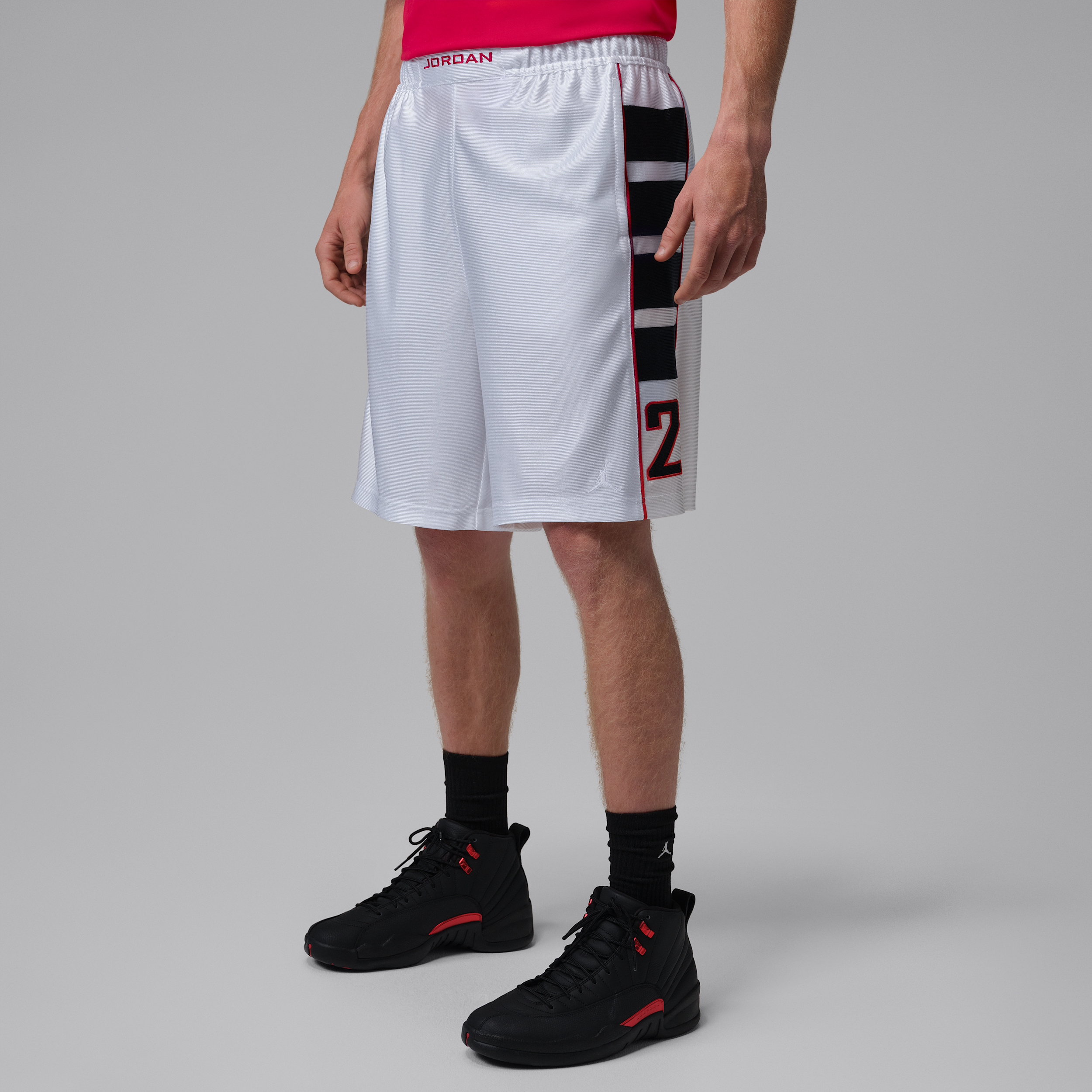 Shorts Jordan Brooklyn Cat Scratch – Uomo - Bianco