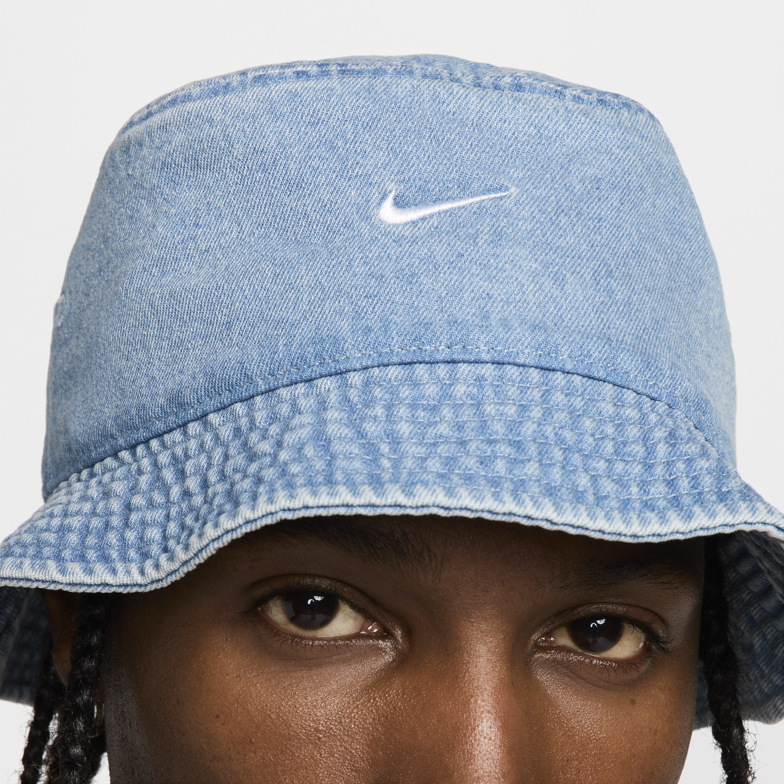 Bob en denim Nike Apex - Bleu