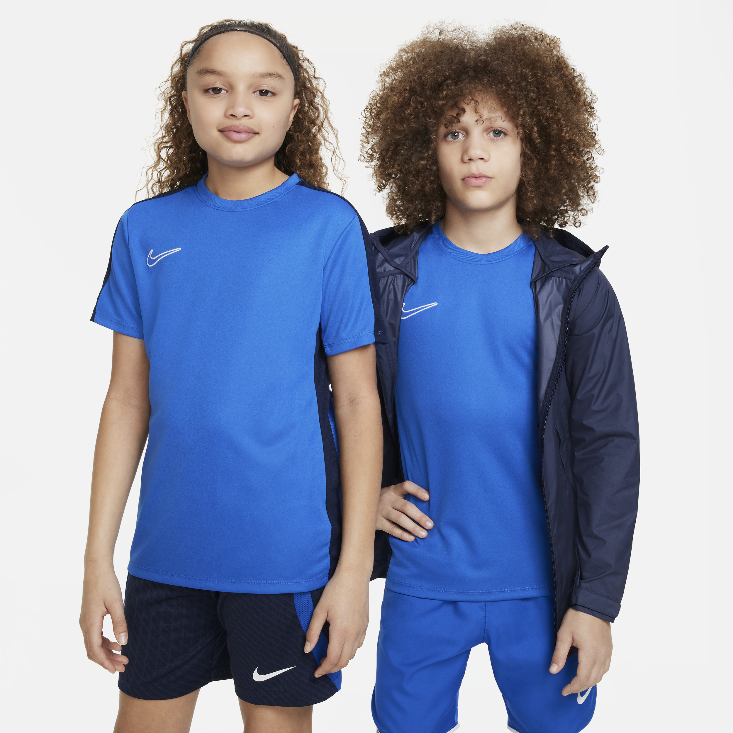 Haut de foot Nike Dri-FIT Academy pour enfant - Bleu