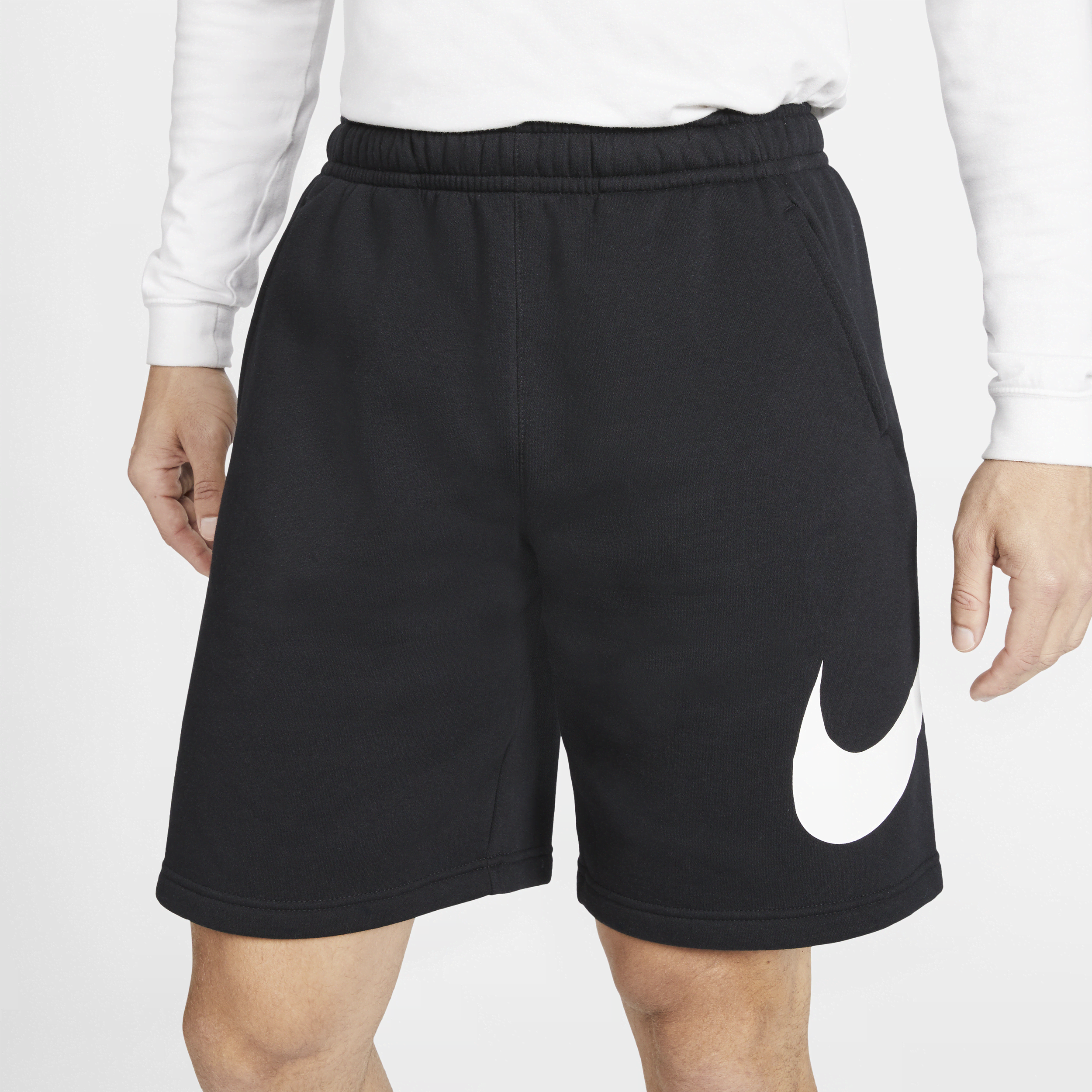 Short imprimé Nike Sportswear Club pour Homme - Noir