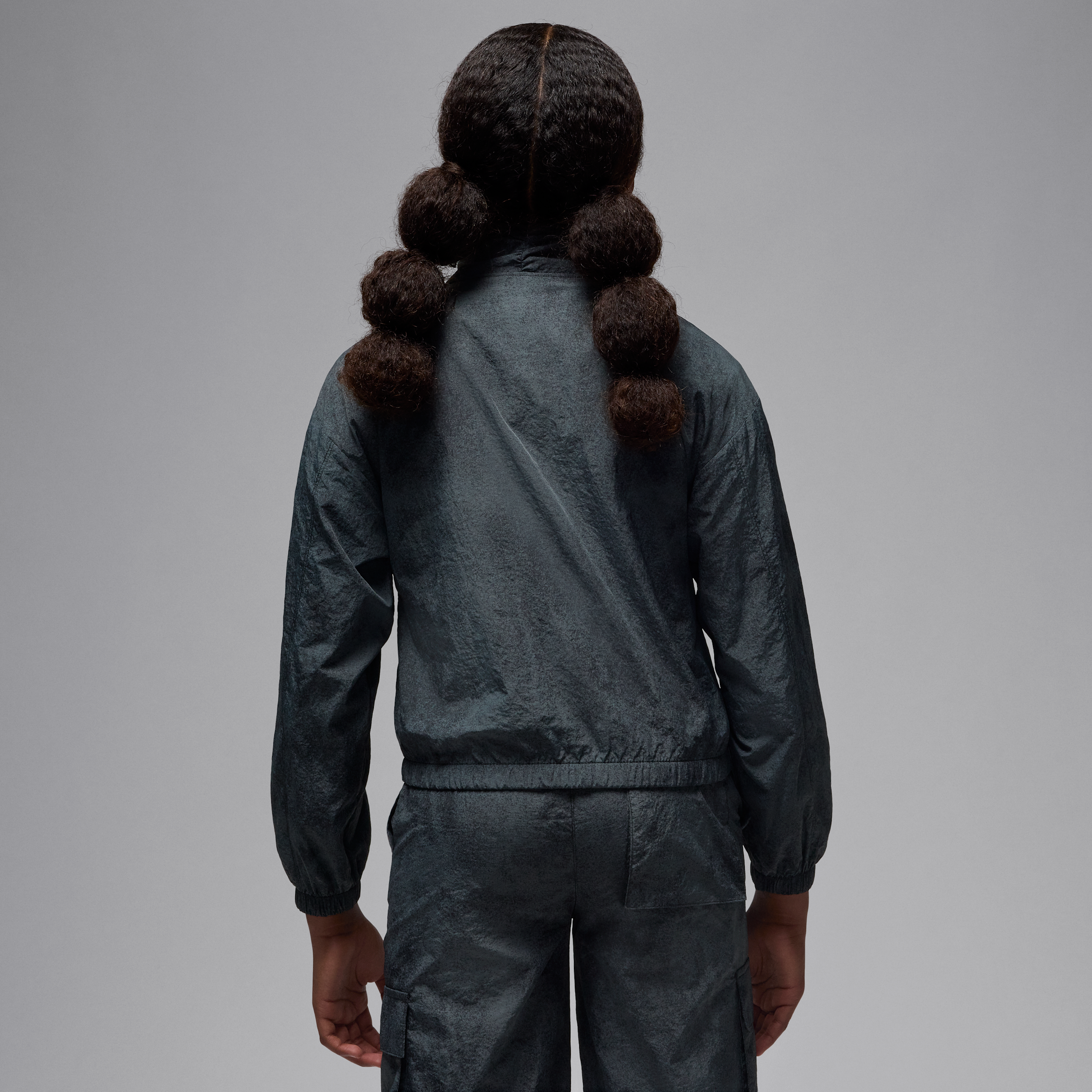 Thumbnail - Jordan Blue Jeans und Bling leichte Jacke (ältere Kinder) - Schwarz