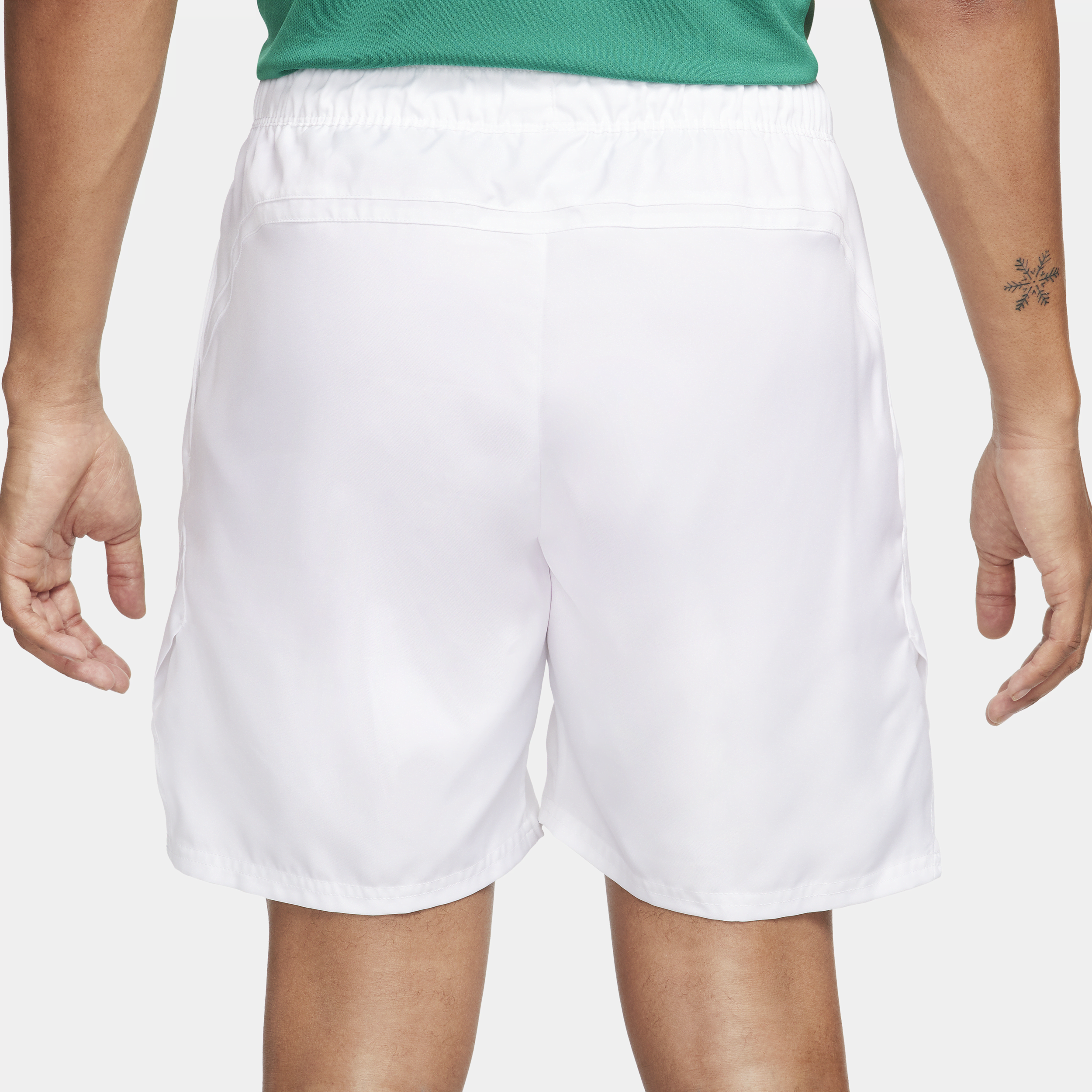 Nike Court Victory Dri-FIT tennisshorts voor heren (18 cm) Wit