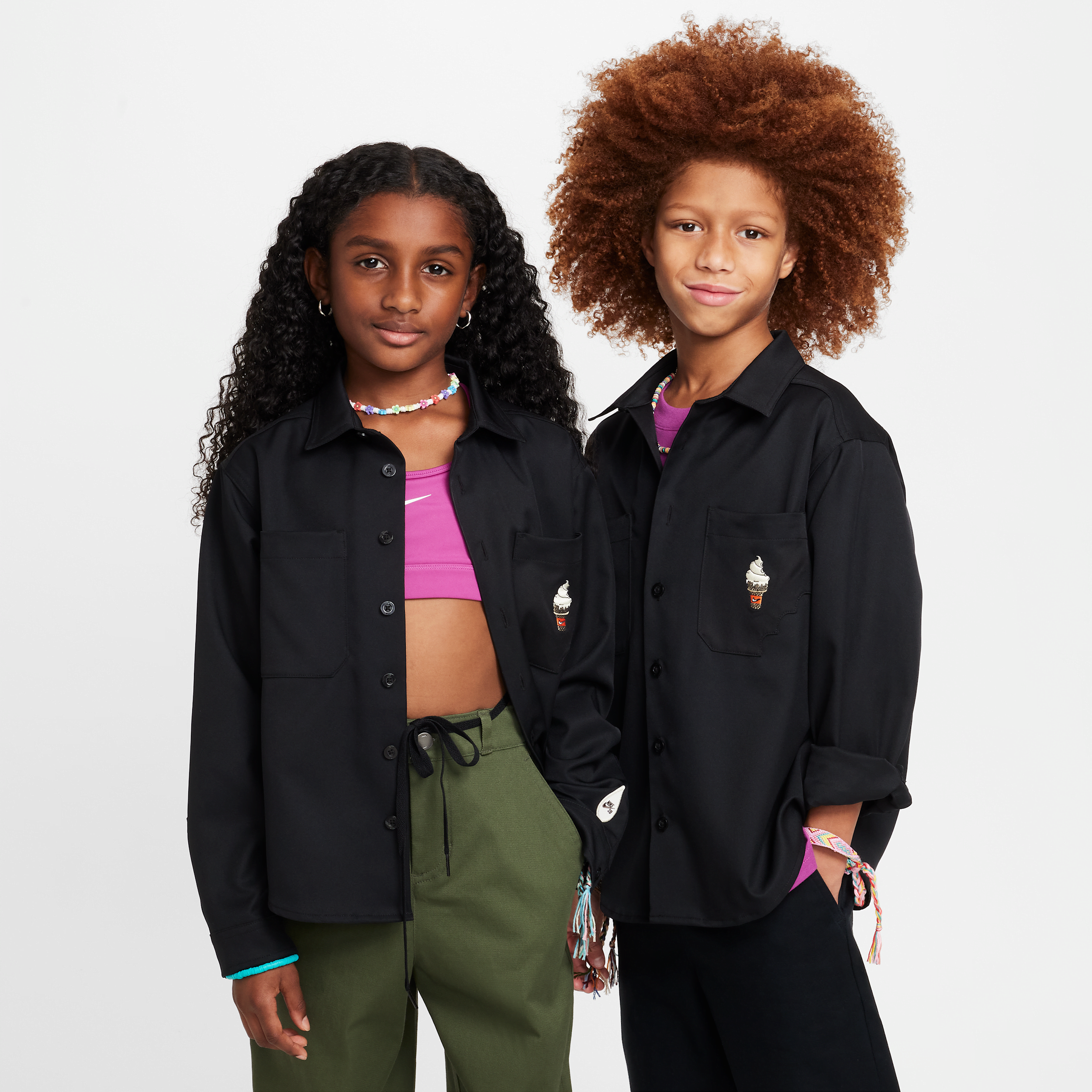 Haut à manches longues Nike SB pour ado - Noir