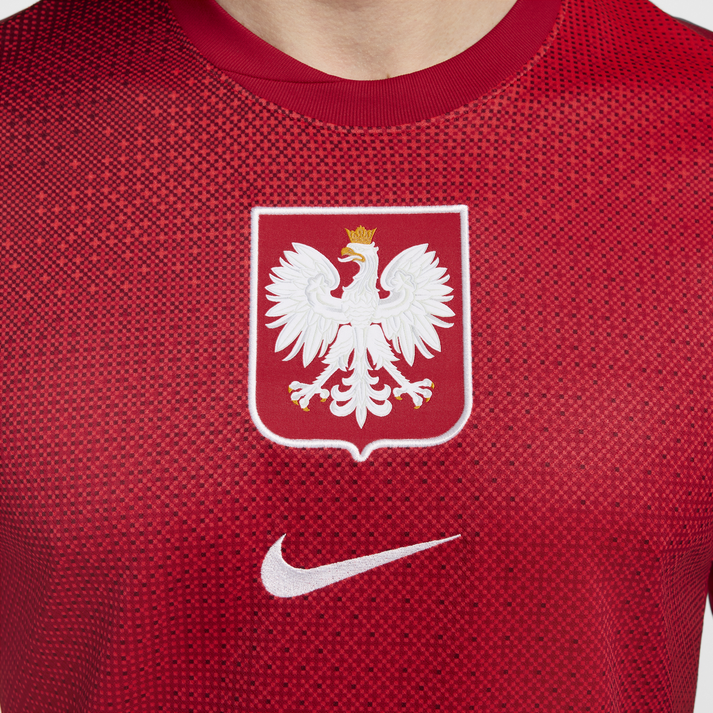 Nike Polen 2024 25 Stadium Uit Dri-FIT replica voetbalshirt voor heren Rood