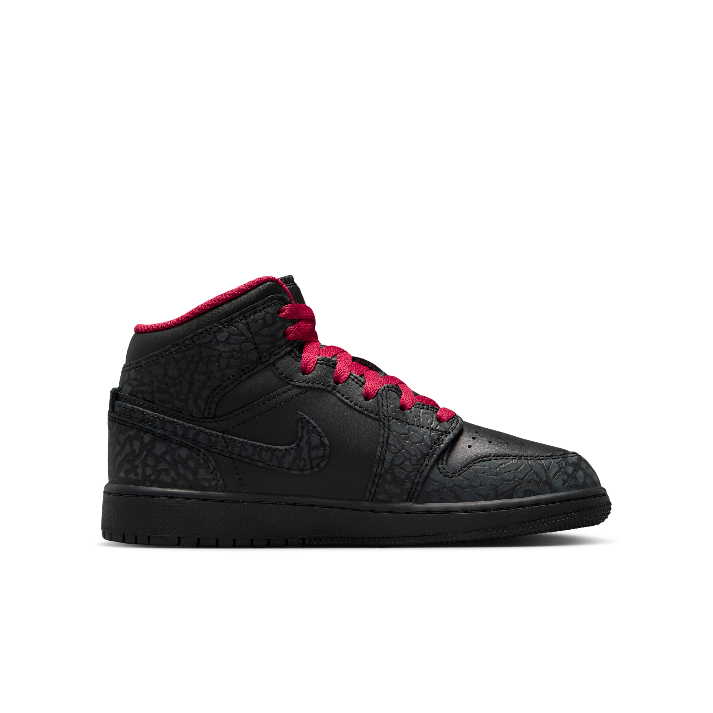 Chaussure Air Jordan 1 Mid SE pour ado - Noir - IX3528-010