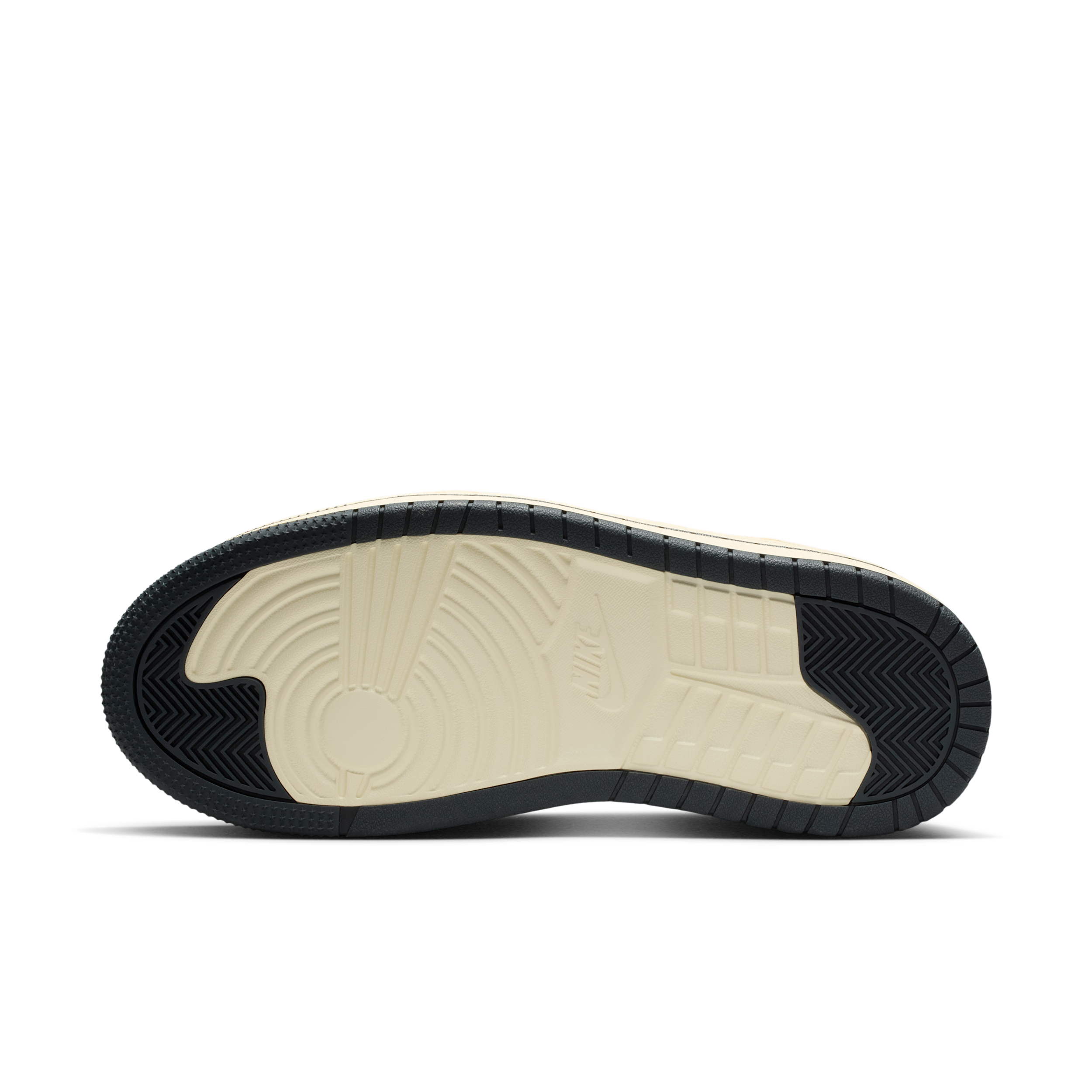 Air Jordan 1 Triple Stack-sko til kvinder - hvid - HV8288-100