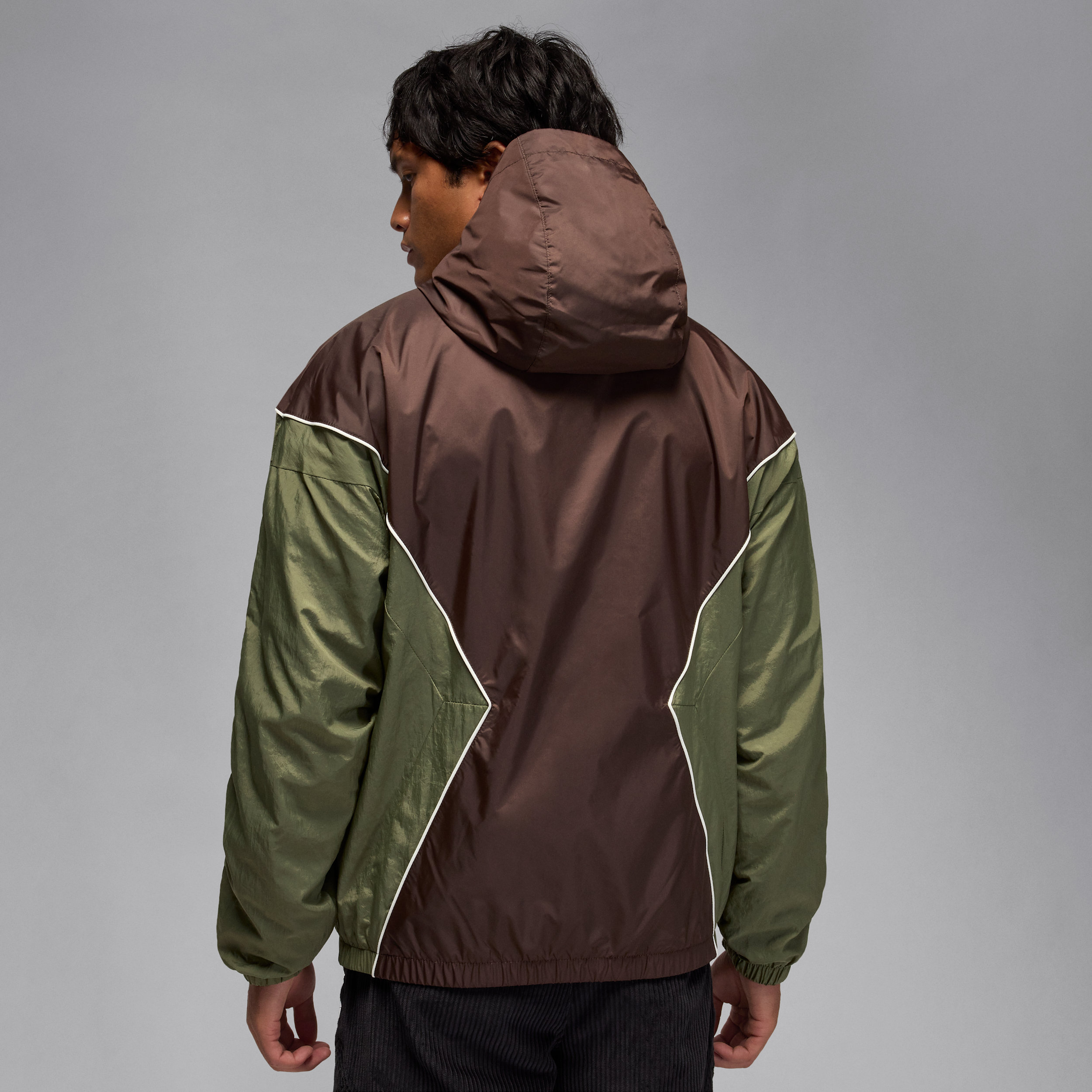 Thumbnail - Jordan Brooklyn Draft-Jacke mit Kapuze (Herren) - Braun