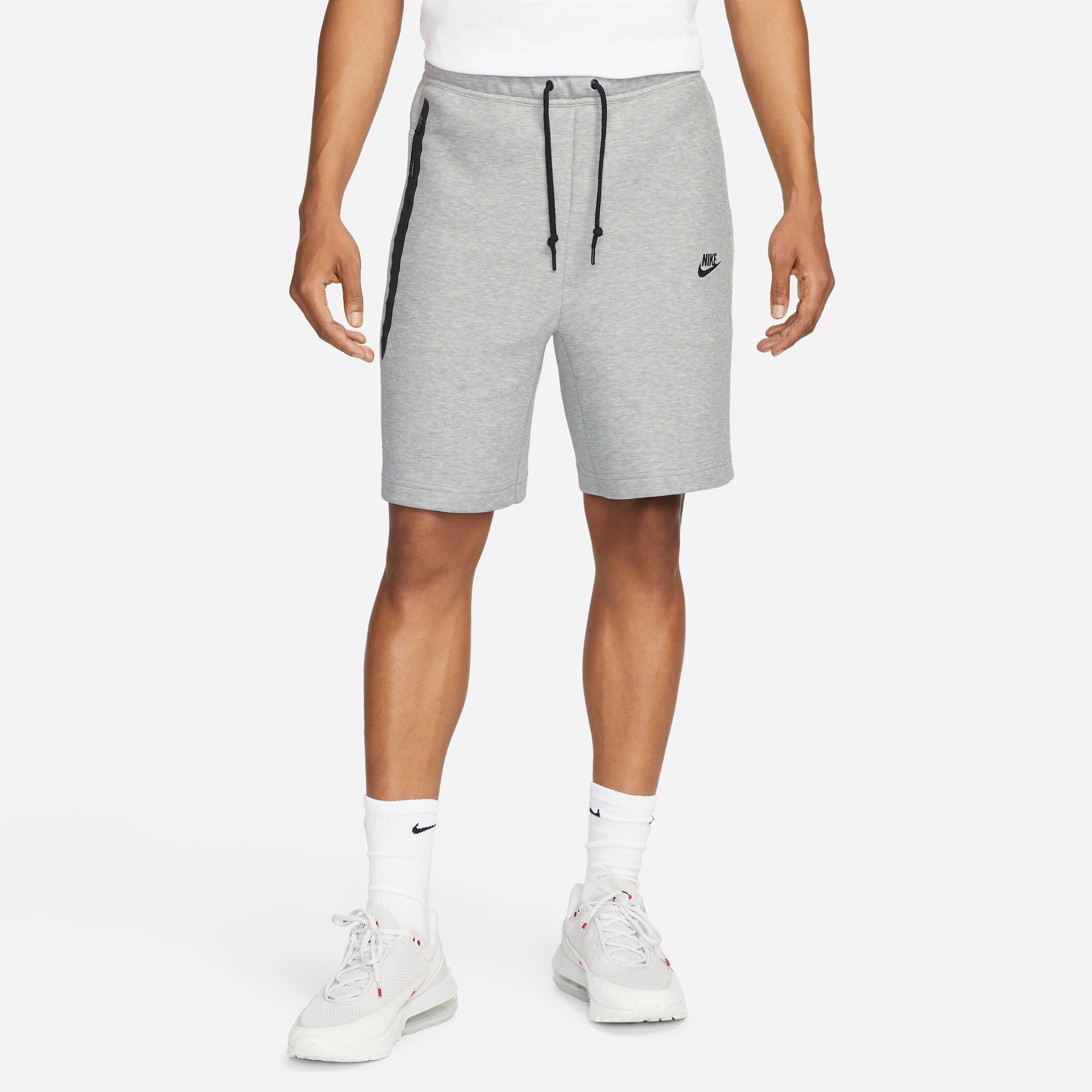 Thumbnail - Nike Tech Fleece Herrenshorts - Grau