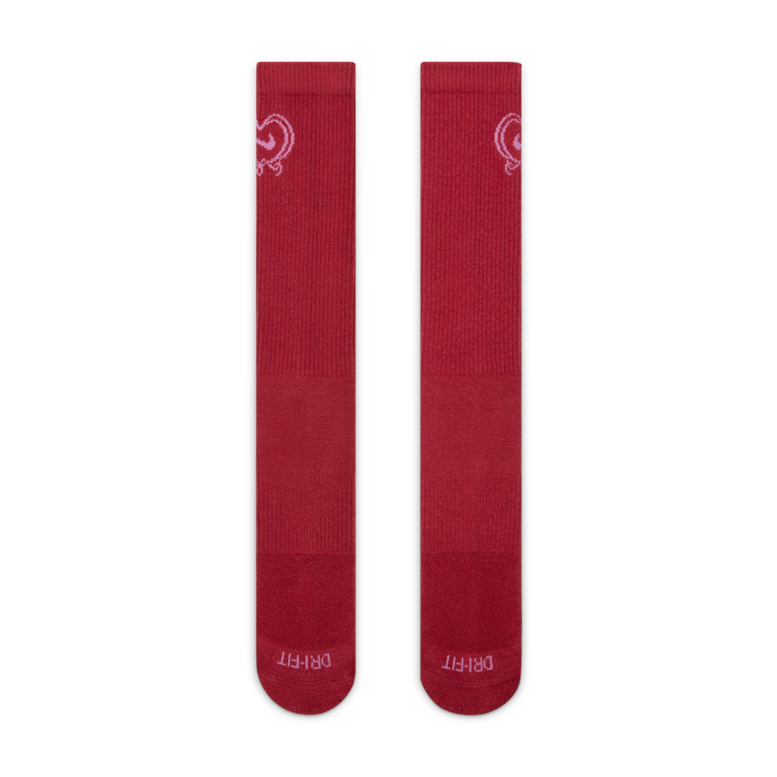 Thumbnail - Nike Everyday Plus gepolsterte Crew-Socken (1 Paar) - Rot