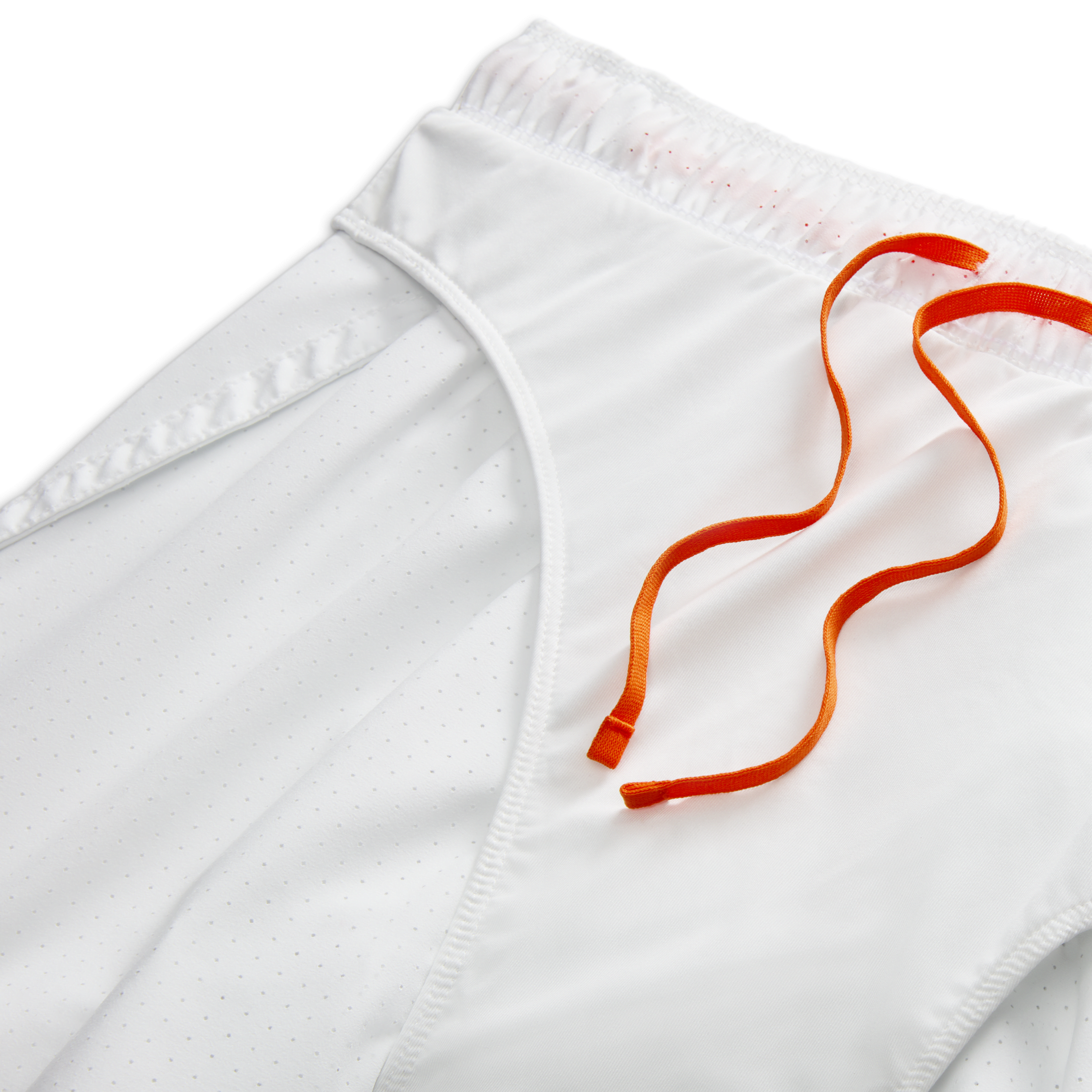 Nike Fast Dri-FIT hardloopshorts met binnenbroek voor heren (8 cm) Wit