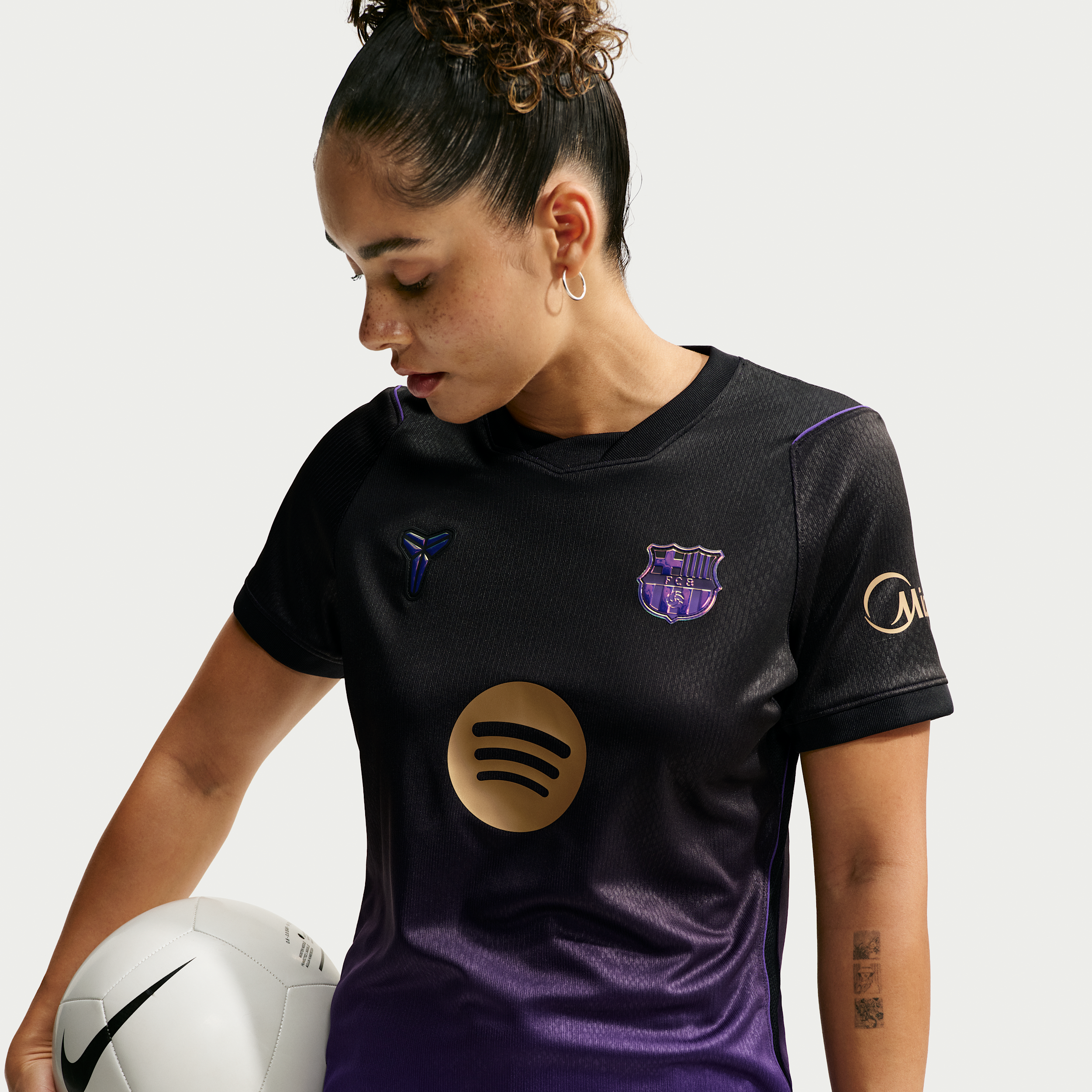 FC Barcelona 2026/27 Stadium Away Kobe Dri-FIT Replica-fodboldtrøje til kvinder - lilla