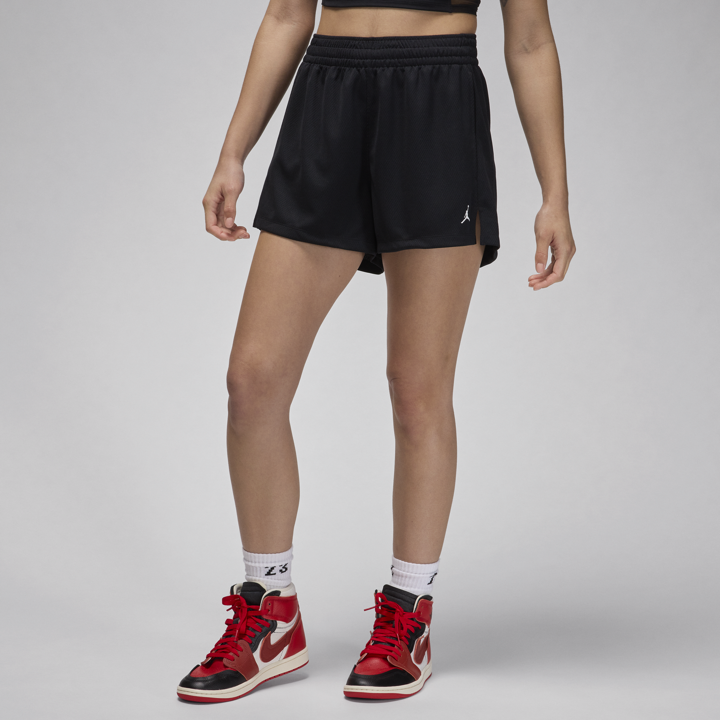 Jordan Sport damesshorts met mesh Zwart