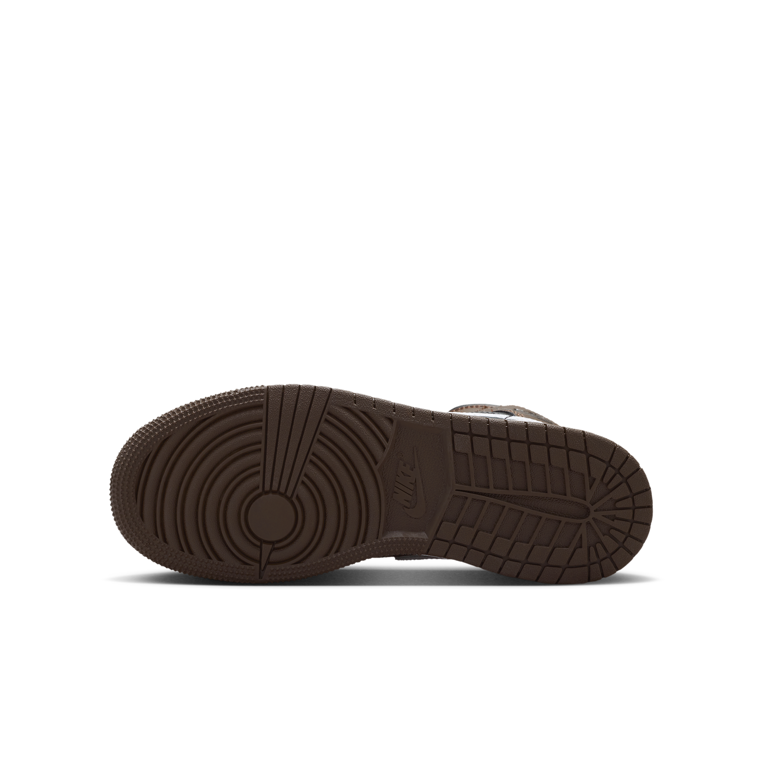 Thumbnail - Air Jordan 1 Mid Schuh für ältere Kinder - Braun