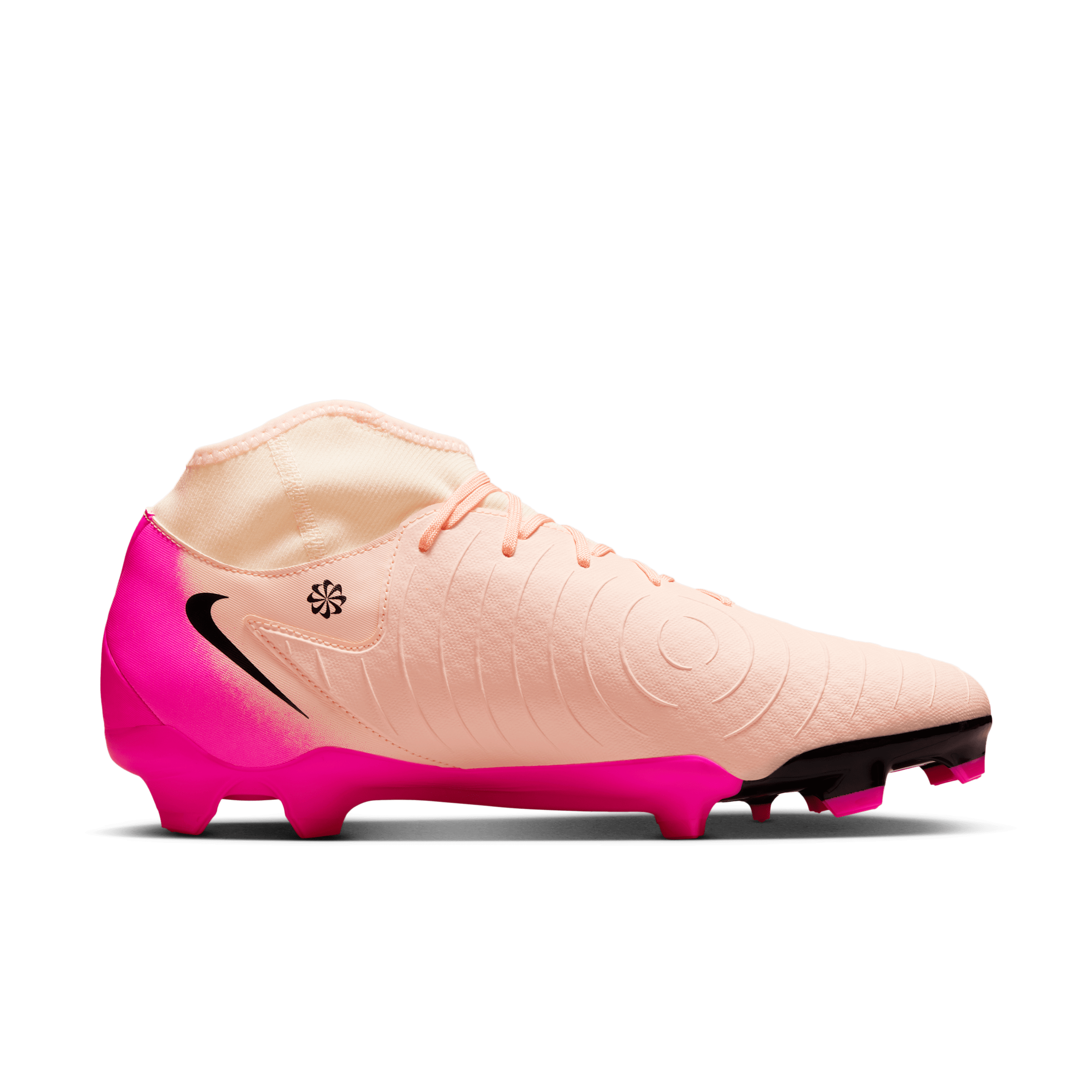 Chaussure de foot montante à crampons multi-surfaces Nike Phantom Luna 2 Academy - Orange