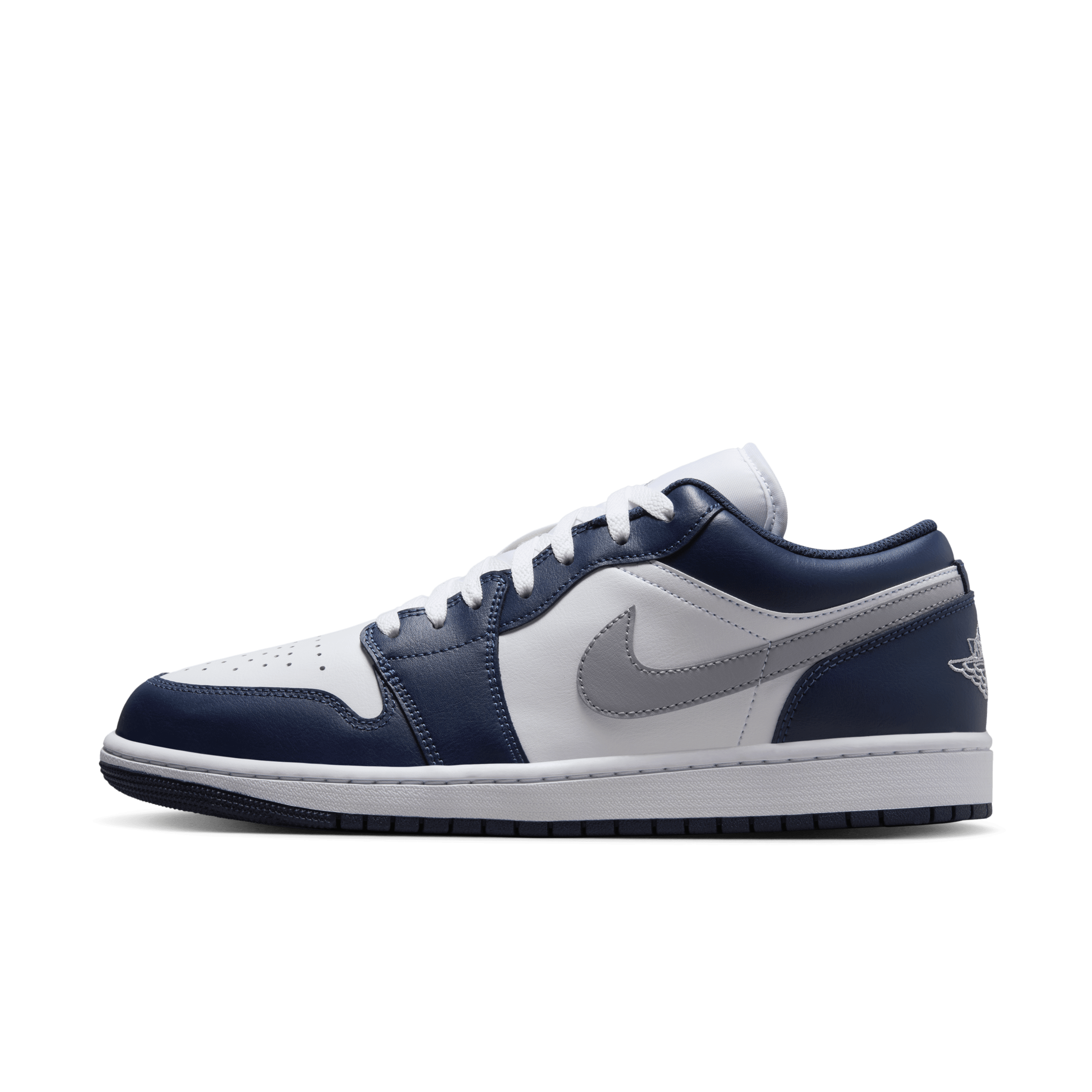 Chaussure Air Jordan 1 Low pour Homme - Blanc