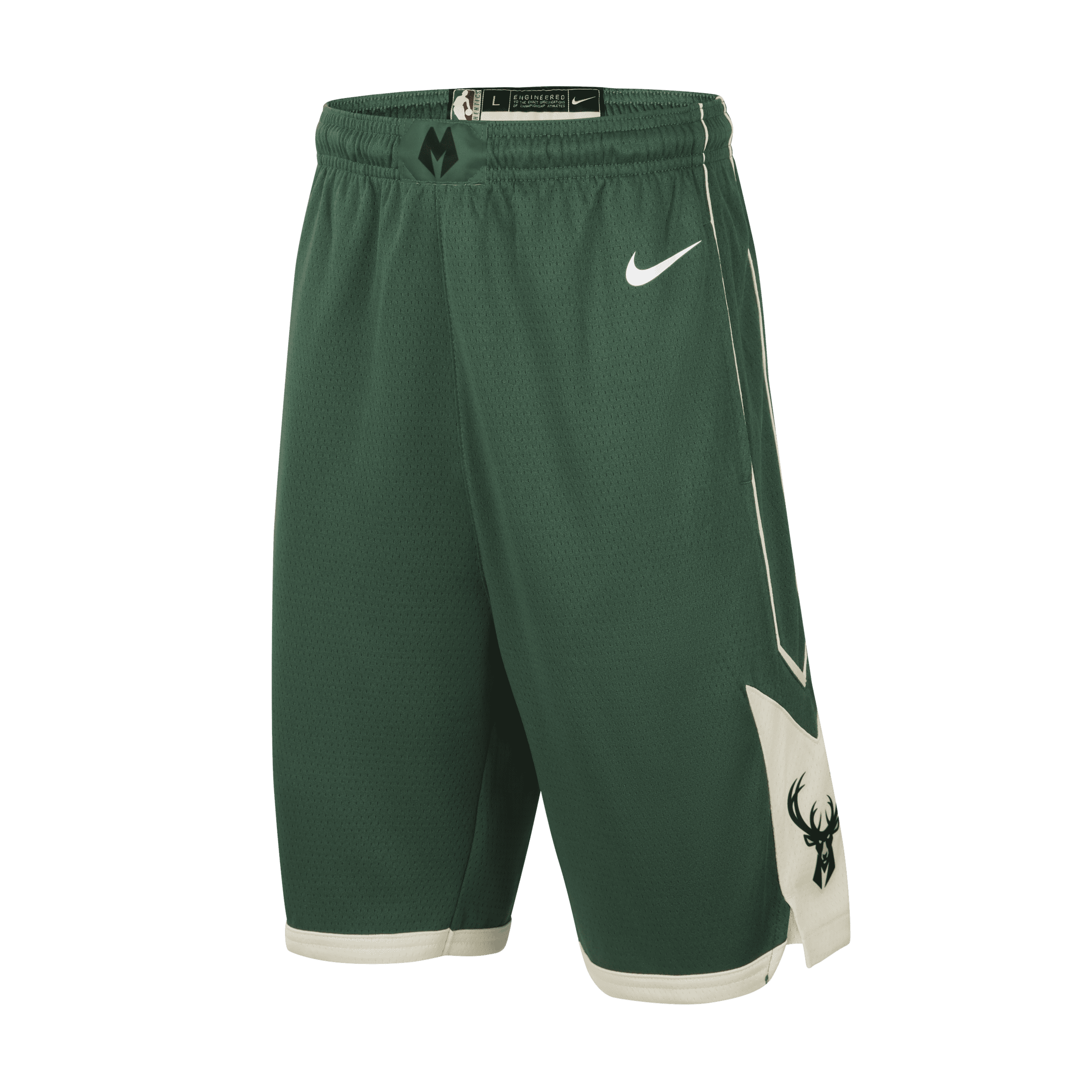 Nike Milwaukee Bucks Icon Edition Swingman  NBA-kindershorts - Groen