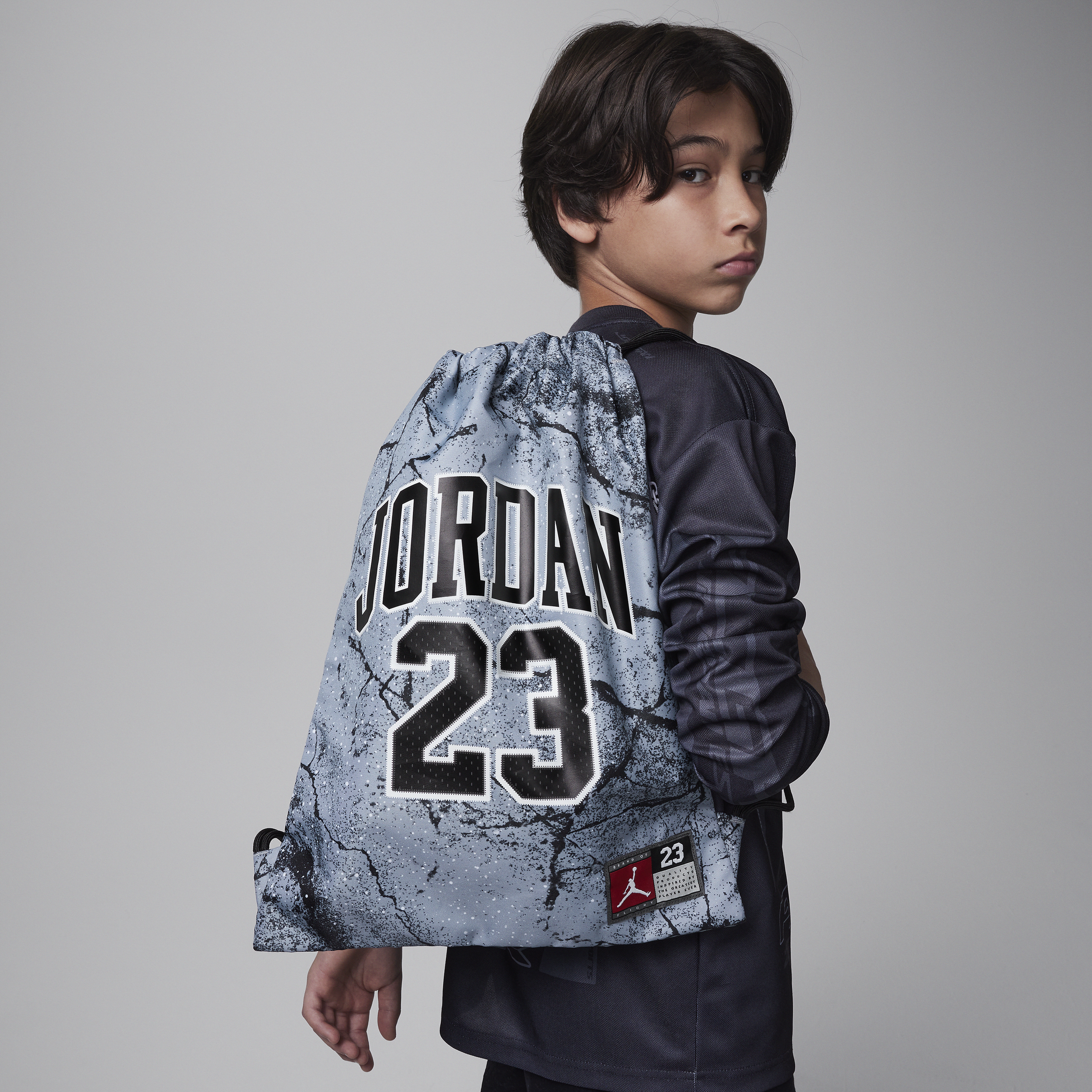 Sac de gym Jordan « 23 » - Gris