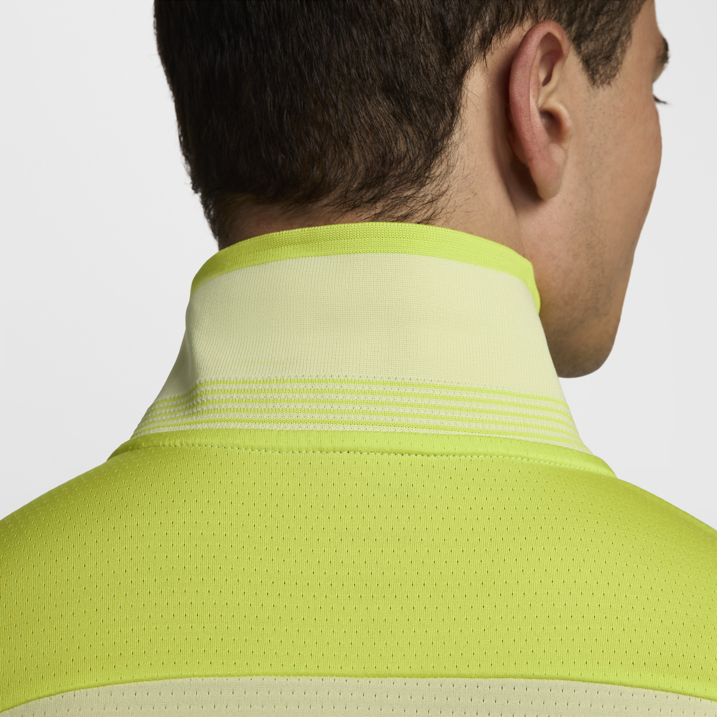 Nike Court Advantage Dri-FIT tennispolo voor heren Geel