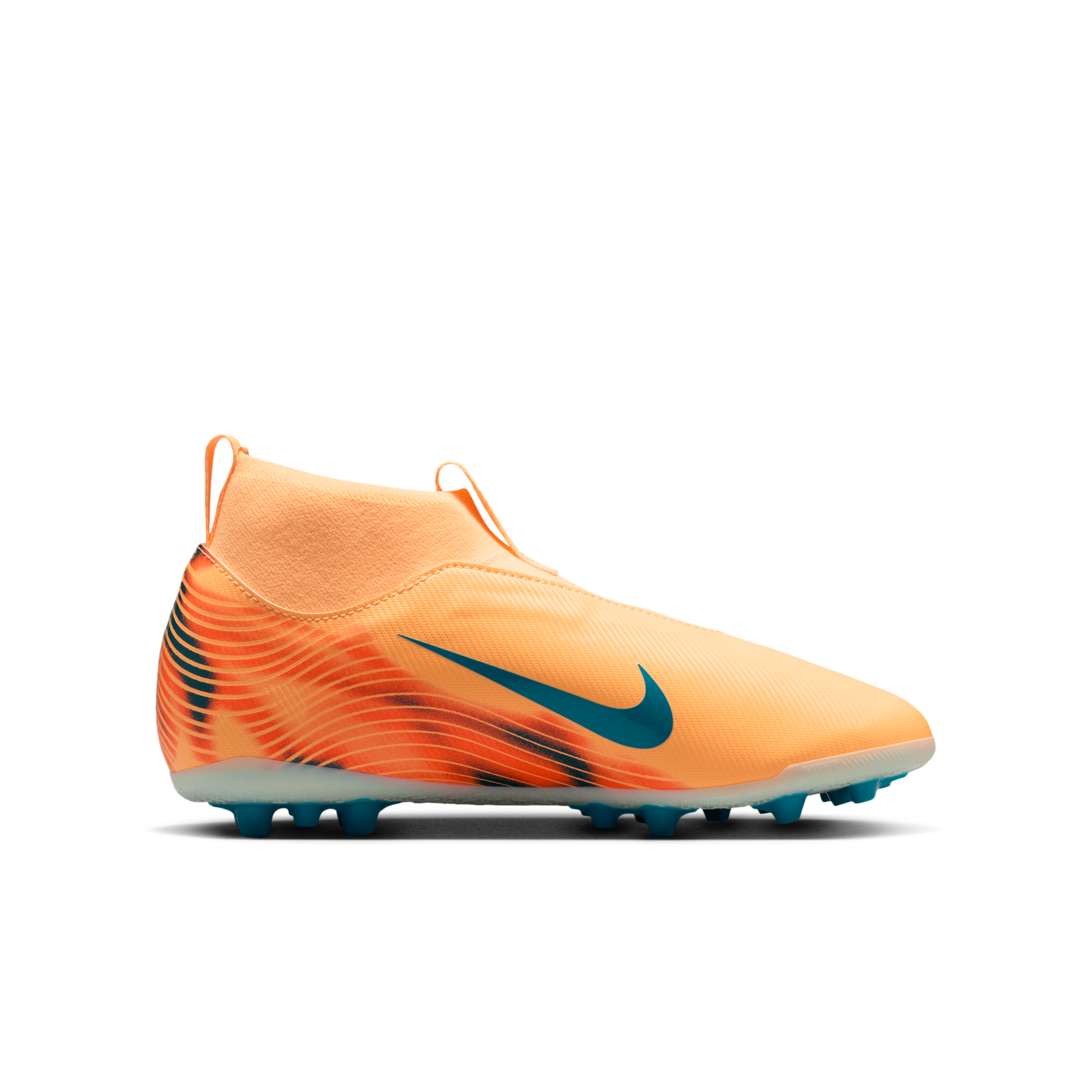 Thumbnail - Nike Jr. Mercurial Superfly 10 Academy "Kylian Mbappé" AG High-Top-Fußballschuh für ältere Kinder - Orange