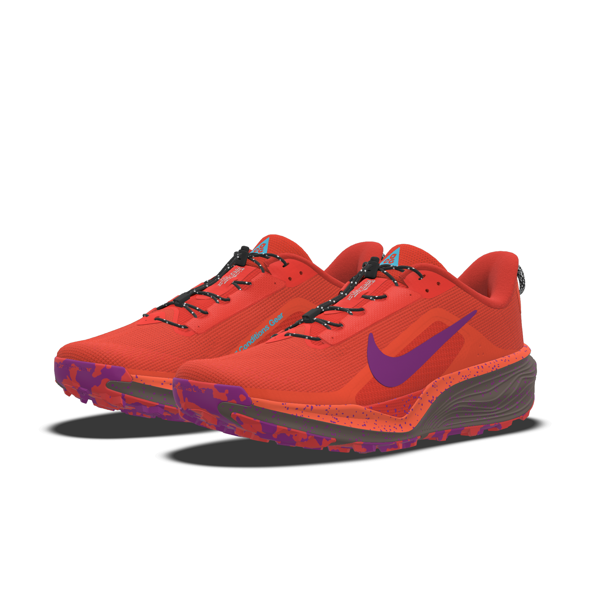 Chaussure de trail ACG Pegasus Trail By You pour femme - Rouge nouveauté