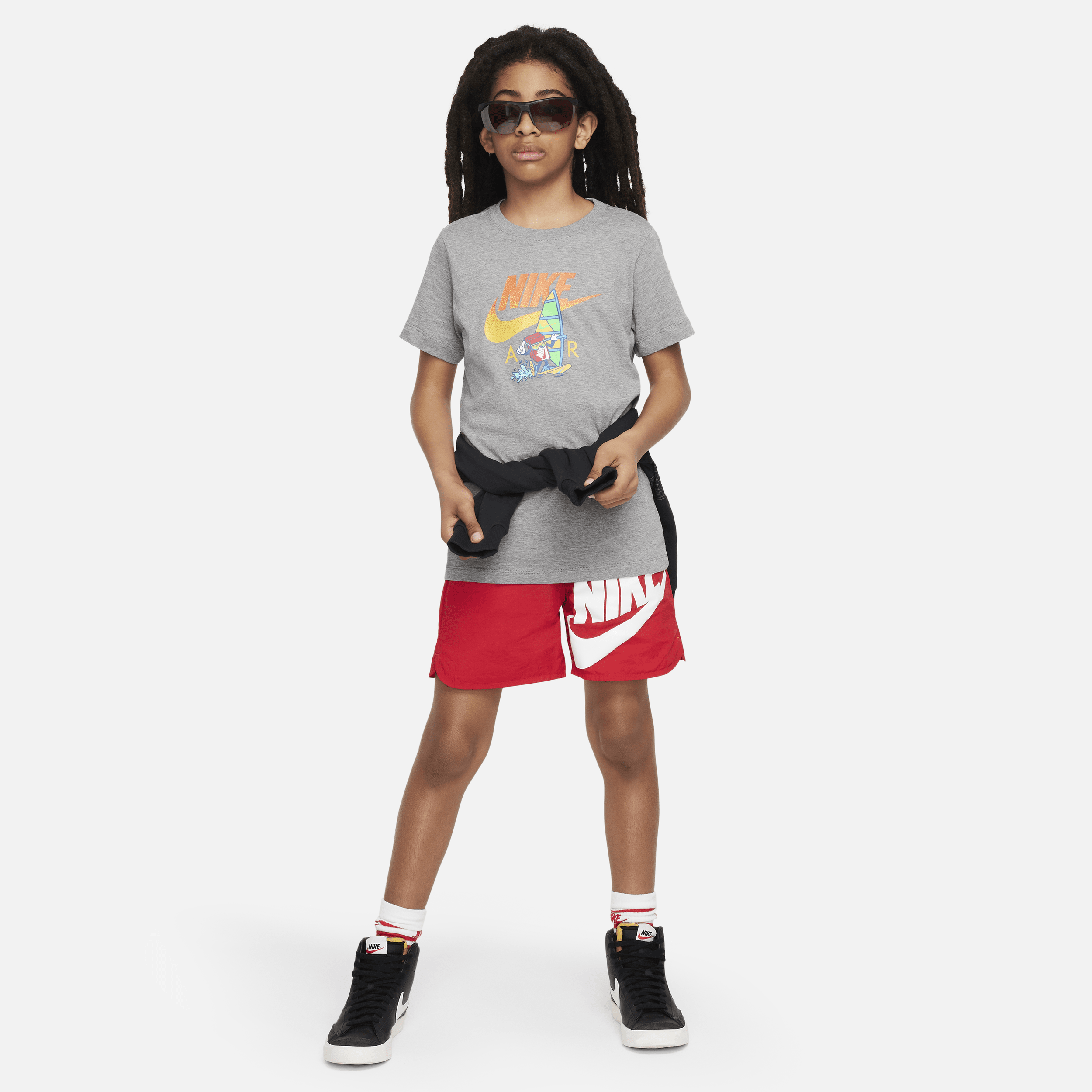 Nike Sportswear T-shirt voor kids Grijs