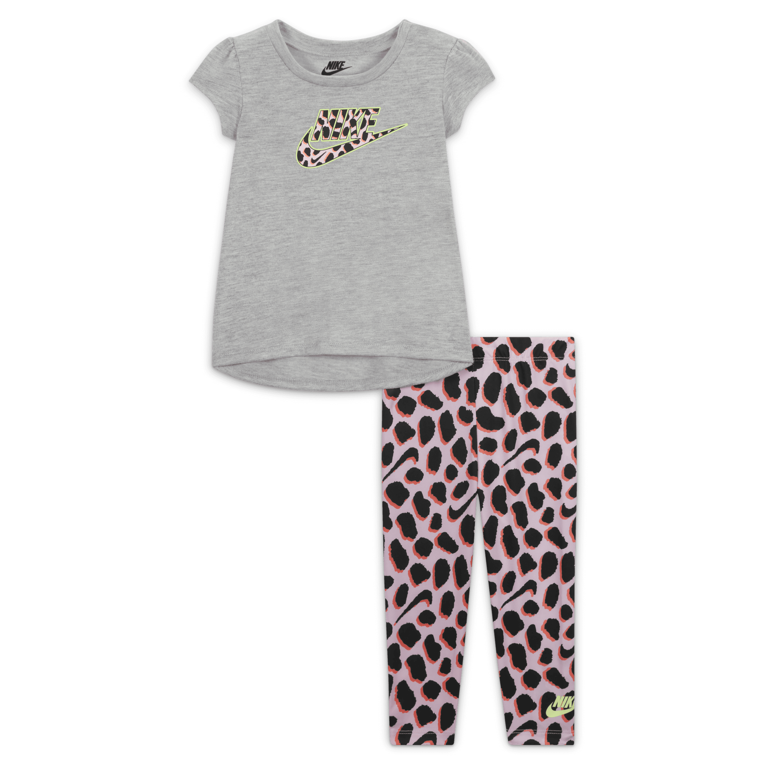 Nike Baby (12–24M) T-Shirt and Leggings Set - Pink - DV4436-663