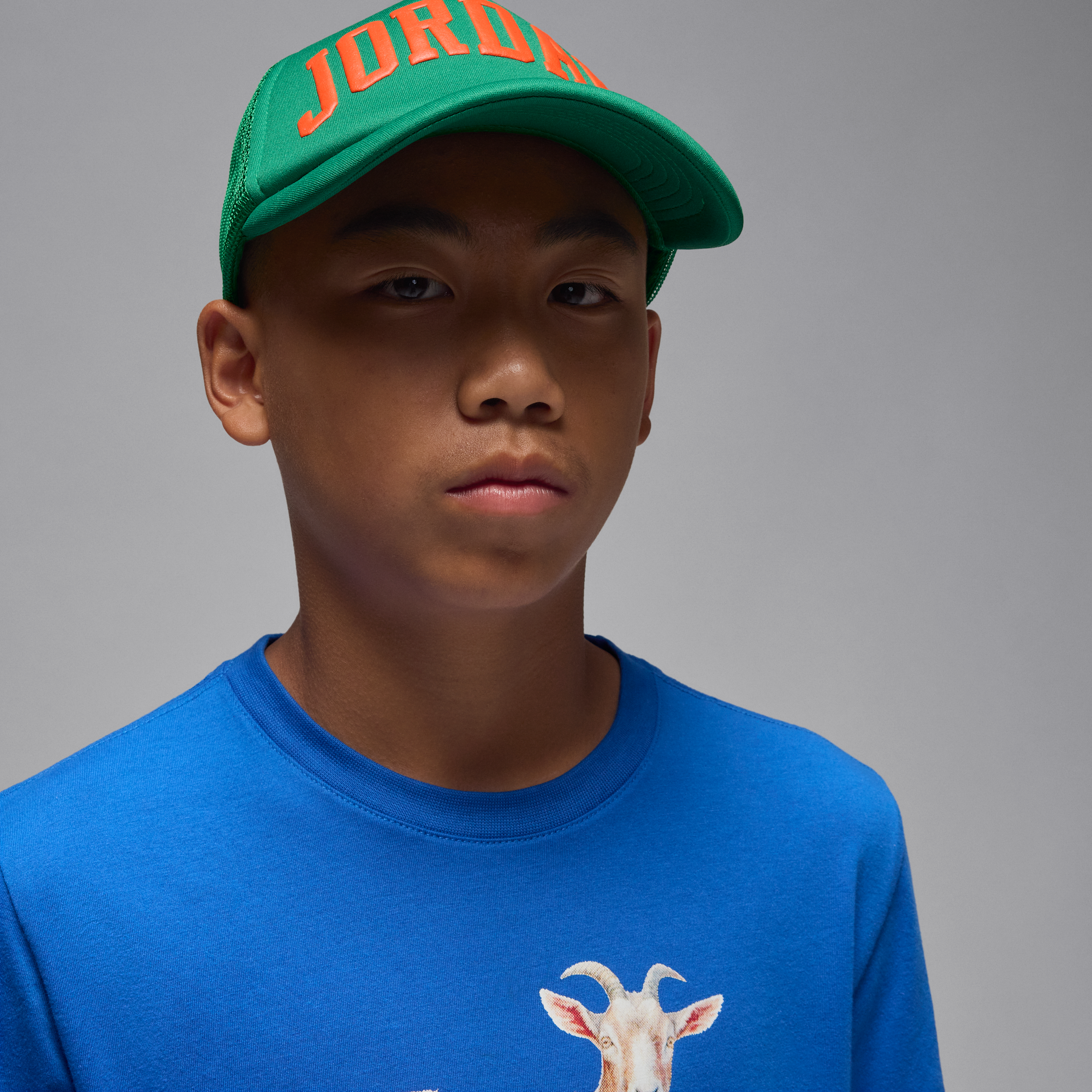 Thumbnail - Jordan Flight Goat T-Shirt (ältere Kinder) - Blau