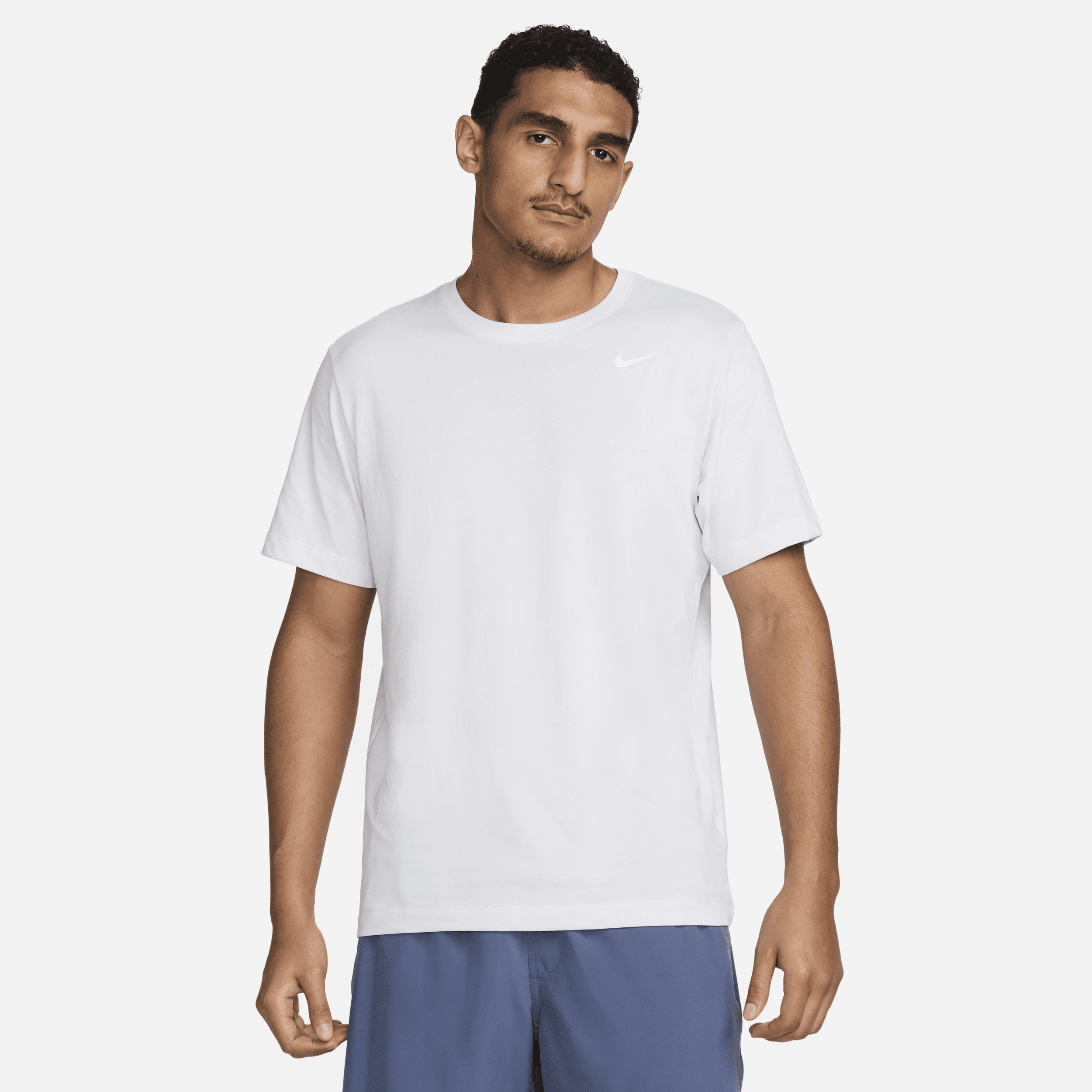 Nike Dri-FIT Fitness T-shirt voor heren Grijs