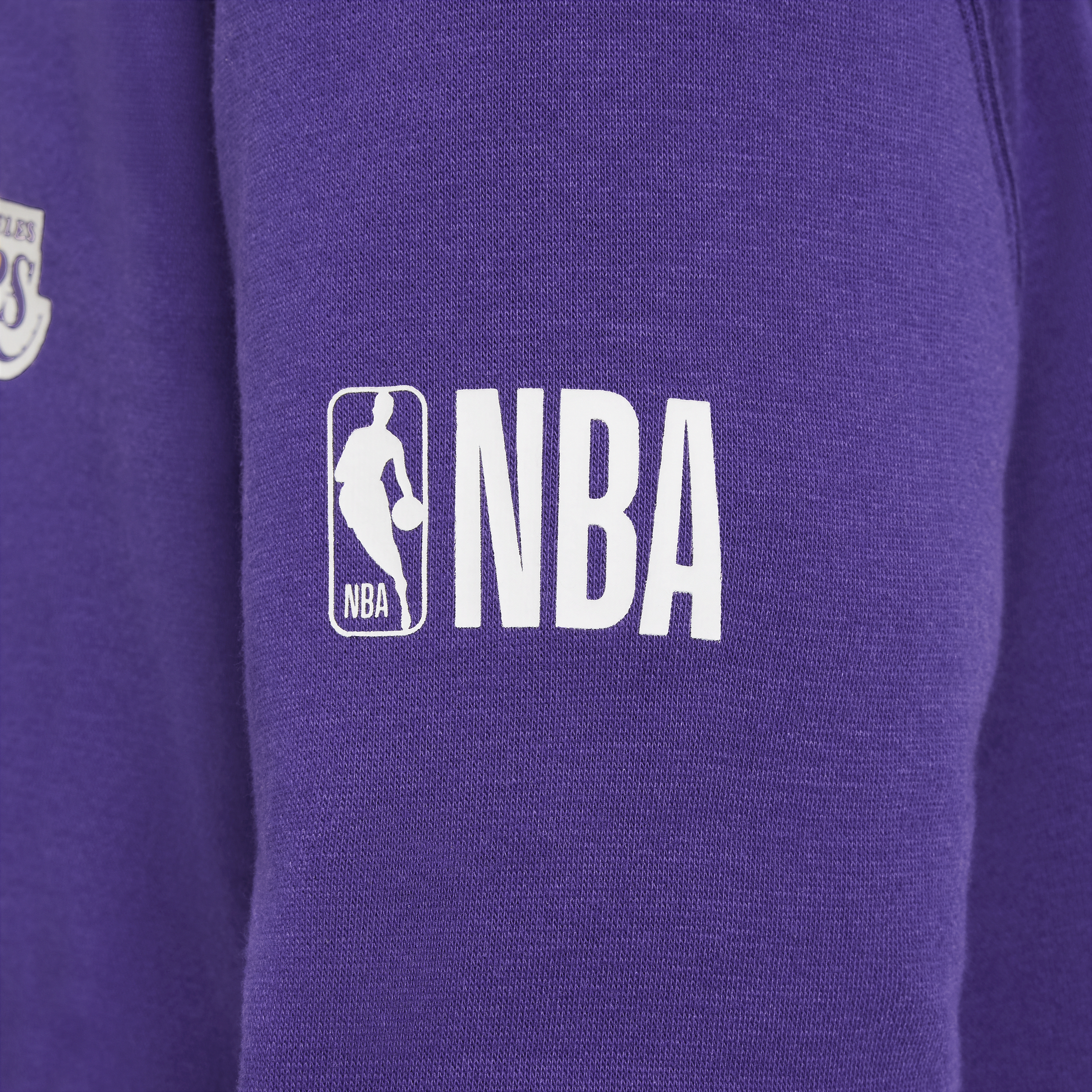 Nike Los Angeles Lakers Club Fleece Essential NBA-hoodie voor jongens Paars