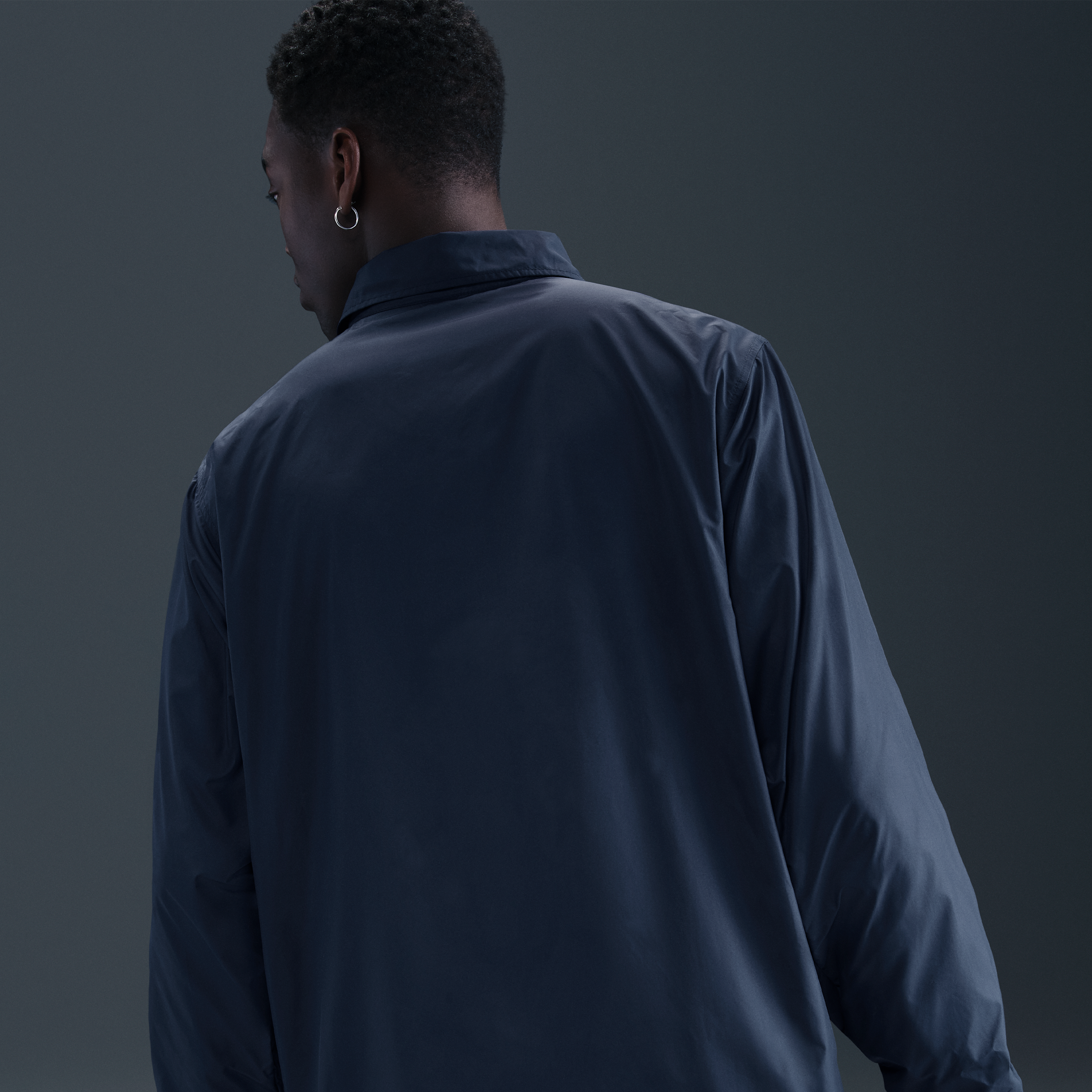 Thumbnail - FC Chelsea Club Nike Fußball-Coaches-Jacke (Herren) - Blau