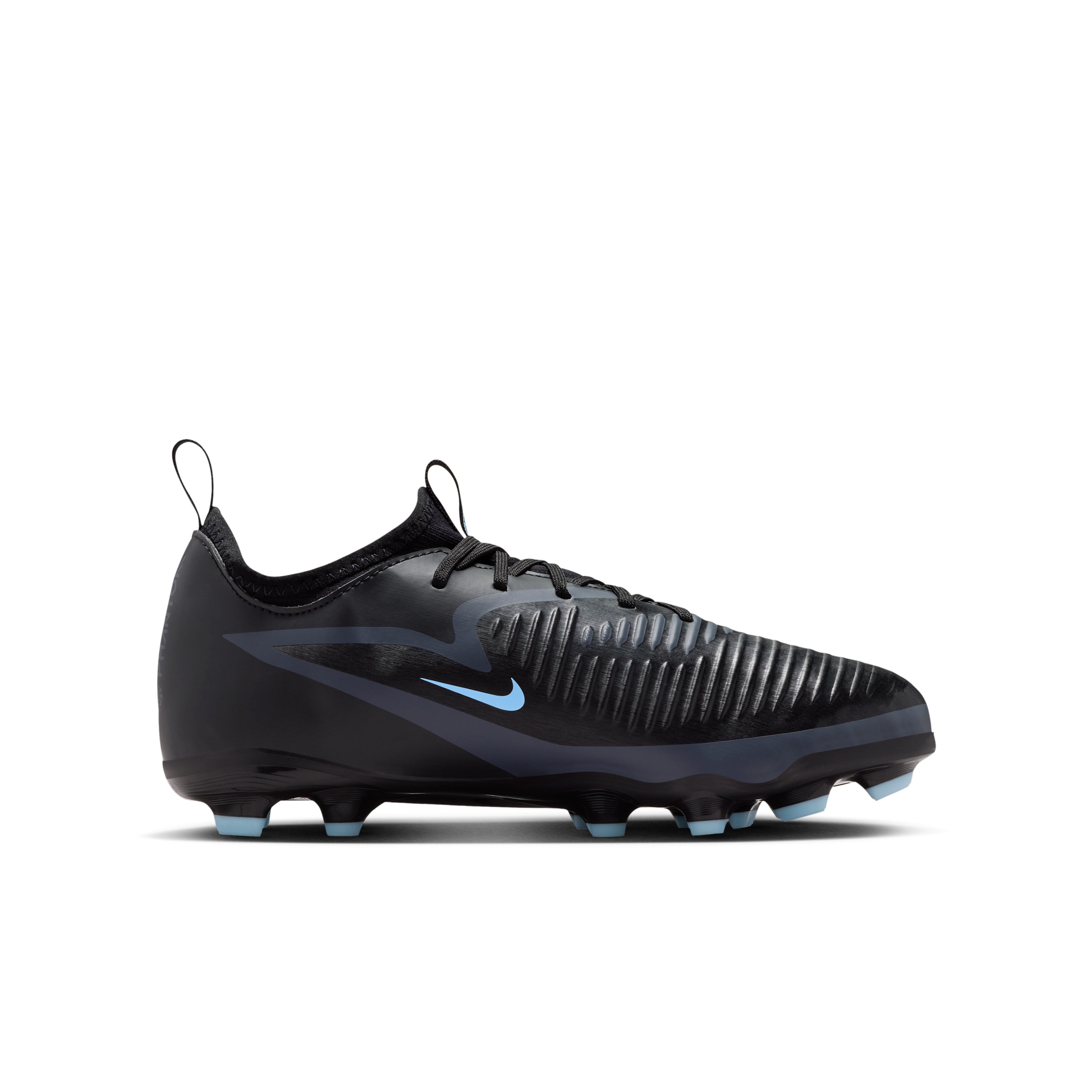 Thumbnail - Nike Jr. Phantom 6 Low Academy Fußballschuh für verschiedene Böden (ältere Kinder) - Schwarz